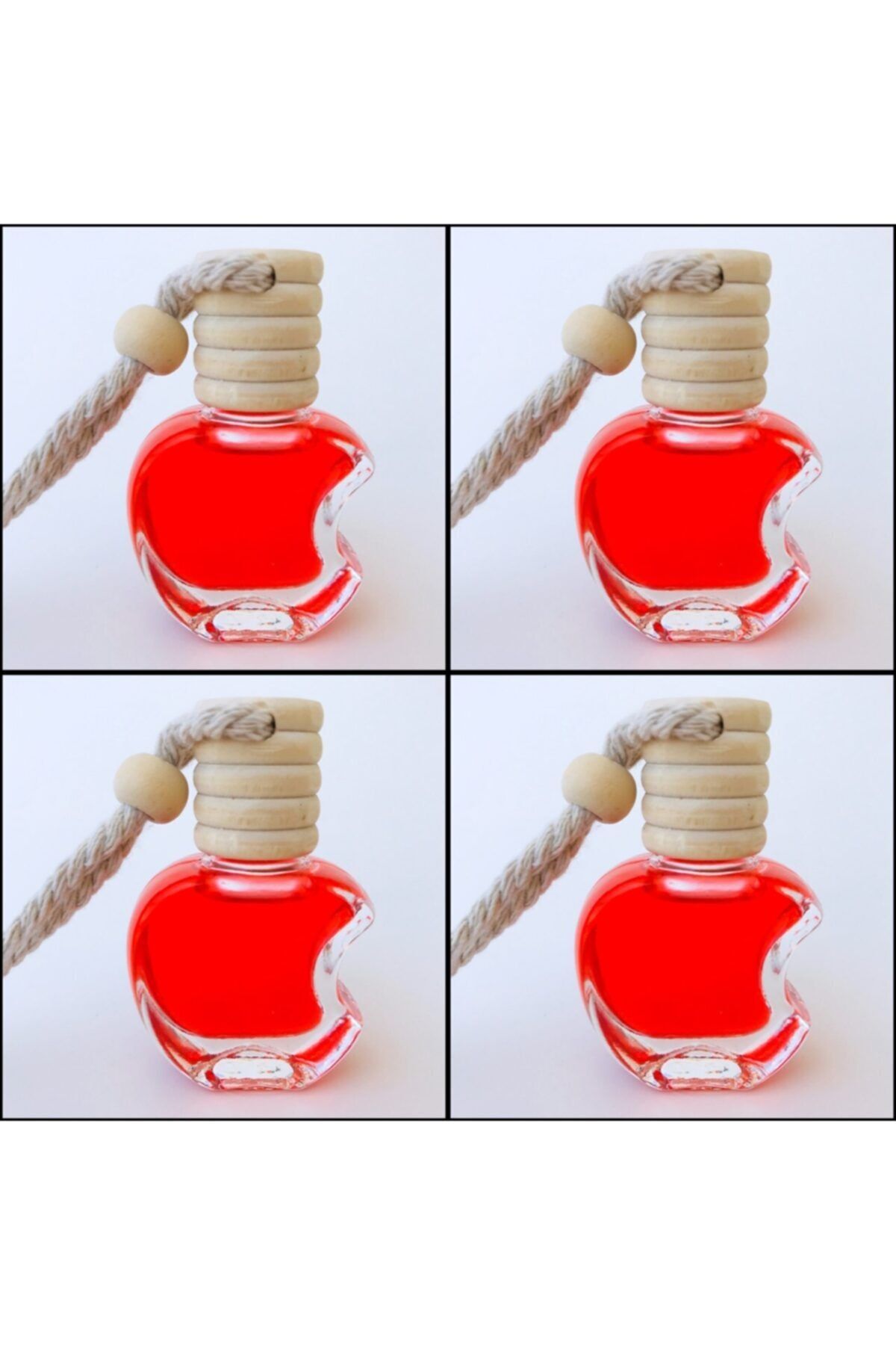 PARFÜM VE AKSESUAR 4 Adet Rokko Araç Oto Kokusu Araba Parfümü Paçuli (4x12ml)