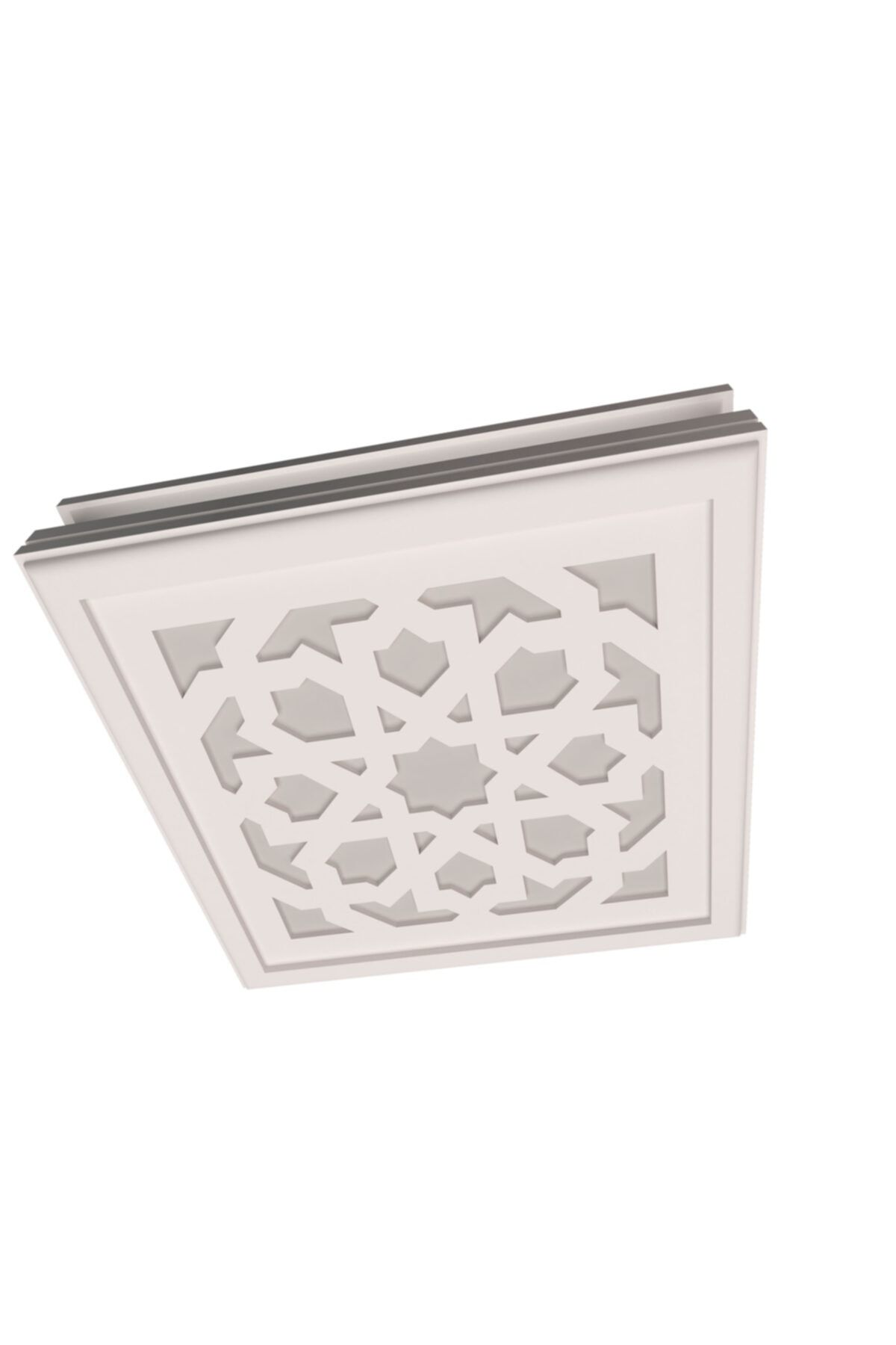 MOTİFPİYER Led Uyumlu Selçuklu Tavan Göbek 60x60x13 Cm