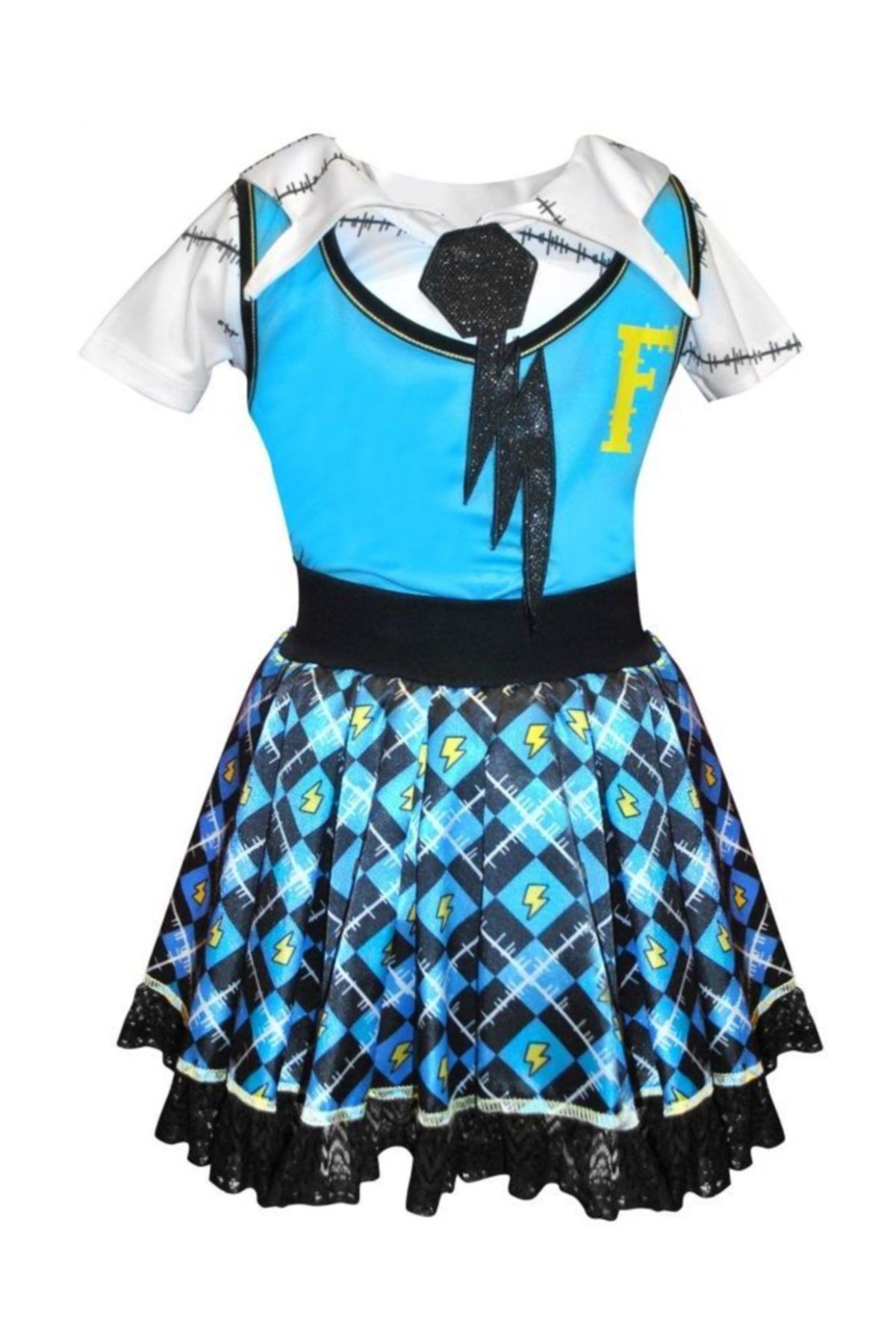 MONSTER HIGH Monster High Frankie Kostüm Yeni (7-9)