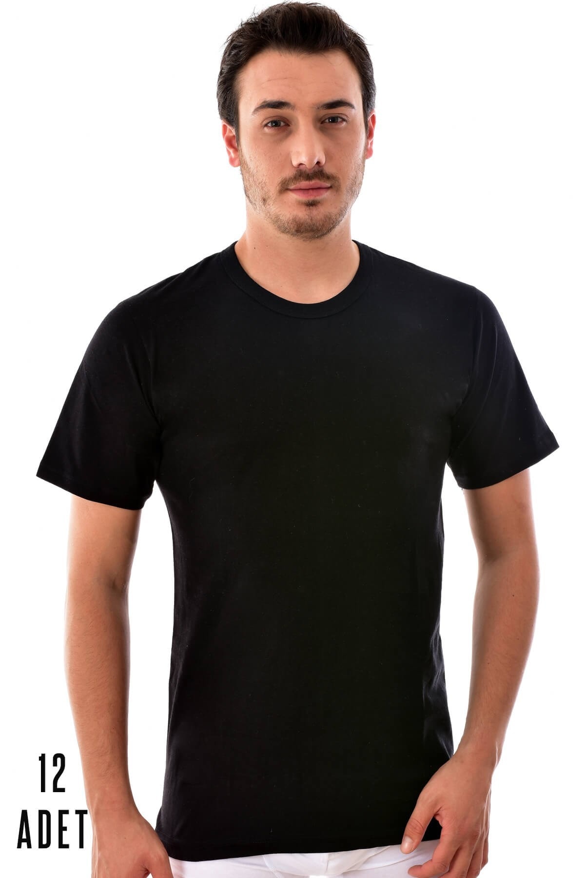 Seher 12'li Paket 0 Yaka Erkek Fanila