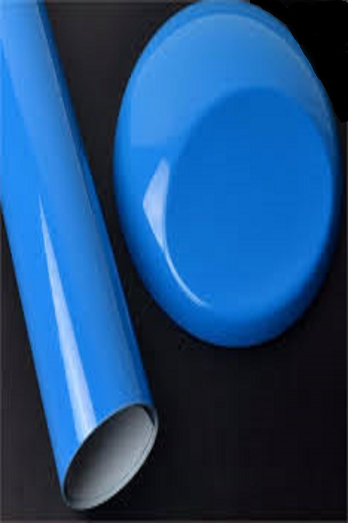 Ecce Parlak Lacivert Yapışkanlı Folyo  122 cm  X 4 mt