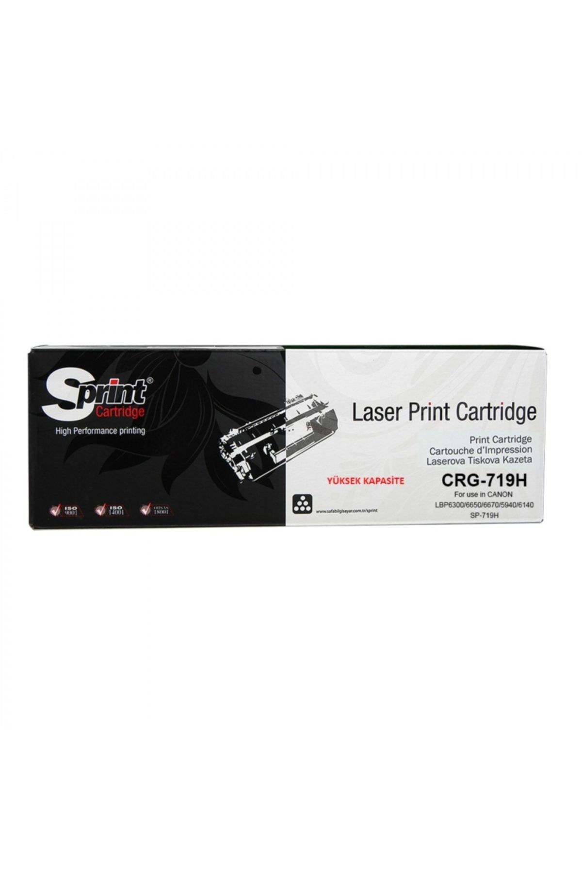 Canon Sprint  Crg-719h Muadil Toner ( Mf411dw, Mf416dw, Mf5940dn, Mf5980dw, Mf6140dn, Lbp6310dw, Lbp251dw)