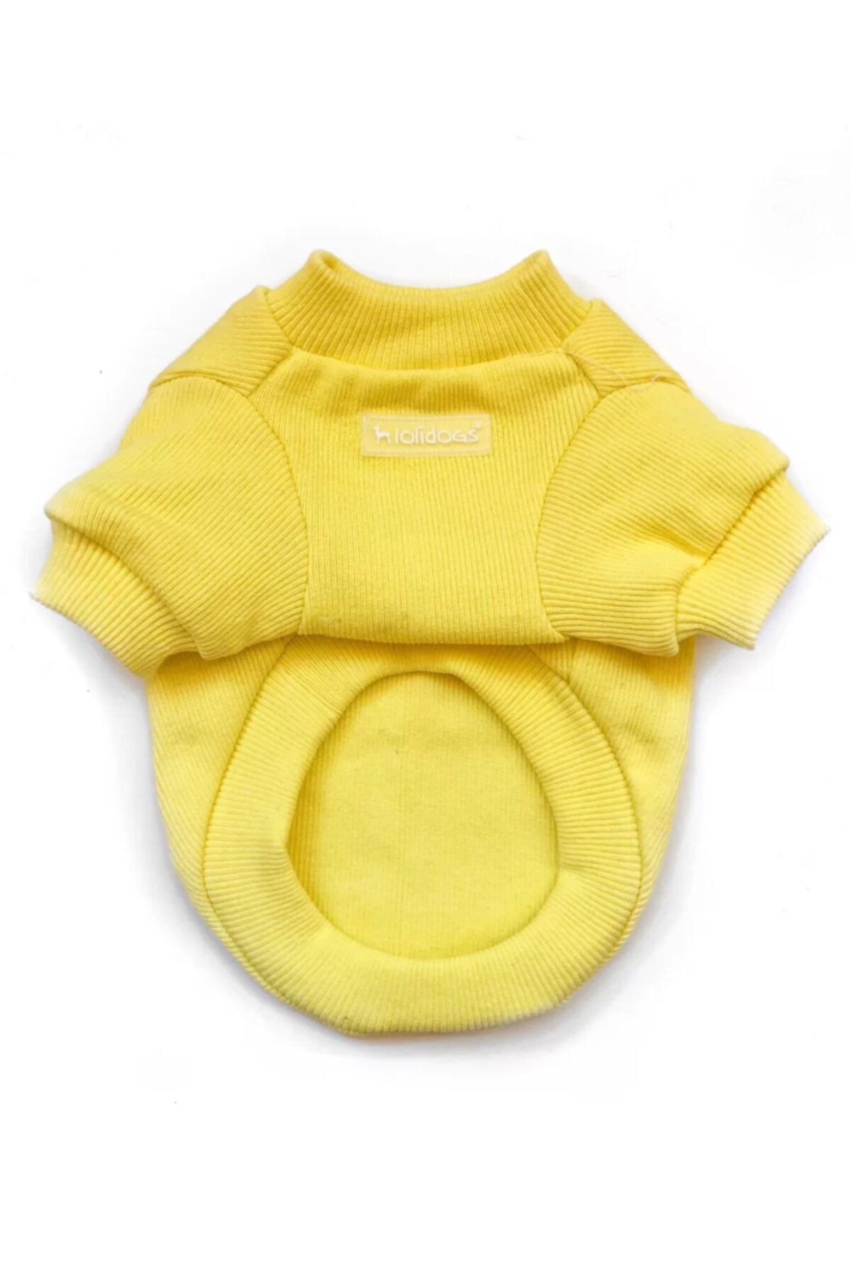 Lolidogs Basics - Kaşkorse Köpek Sweatshirtü Pastel Seri Sarı