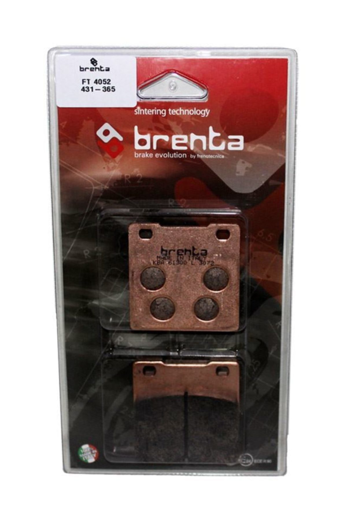 Brenta Kawasaki Zx-7 R Disk  Sinter Metal Fren Balata(1989-2002)