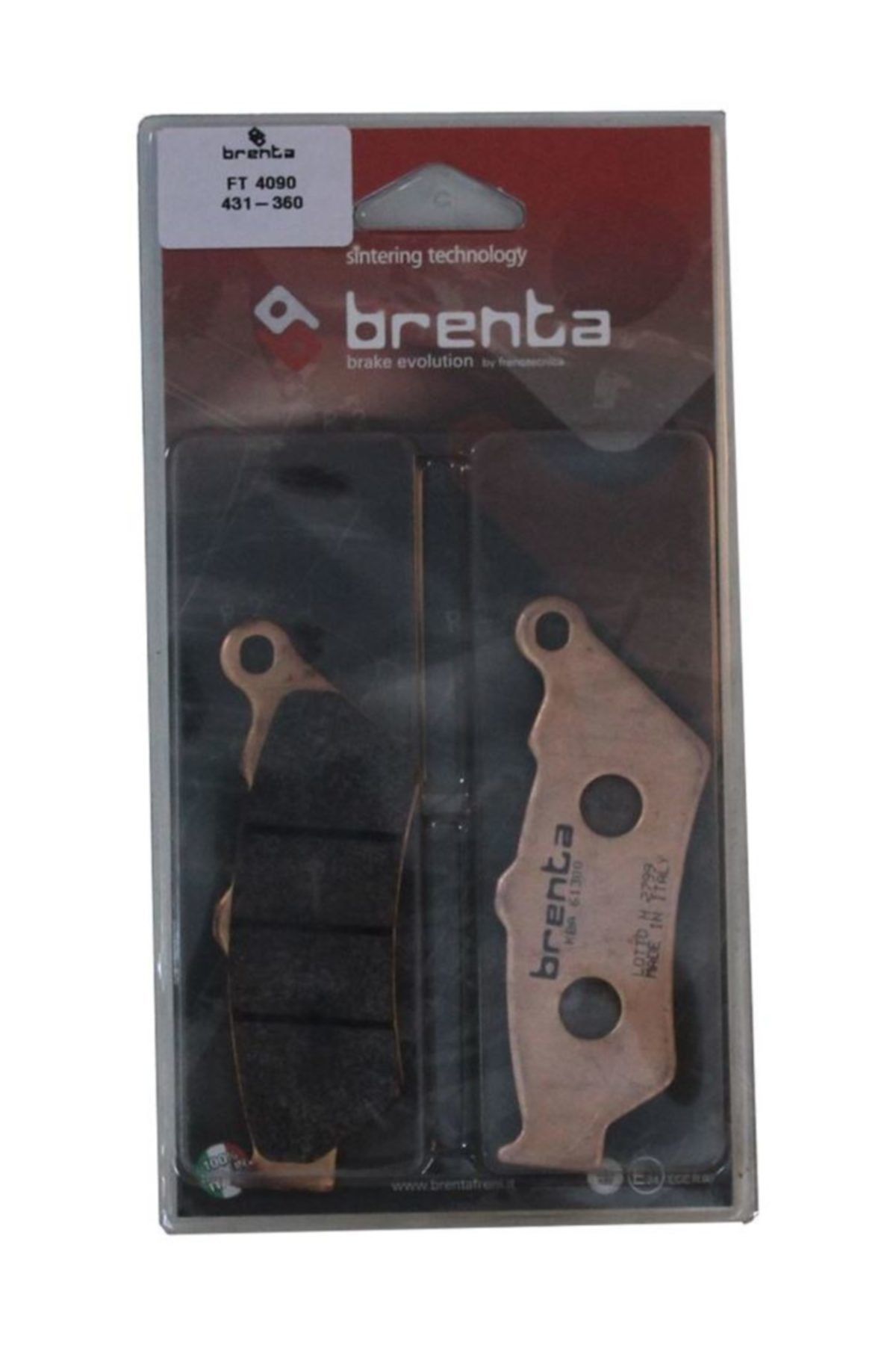 Brenta Ducati Diavel 1198 Disk Sinter Metal Fren Arka Balata  (2011-2018)