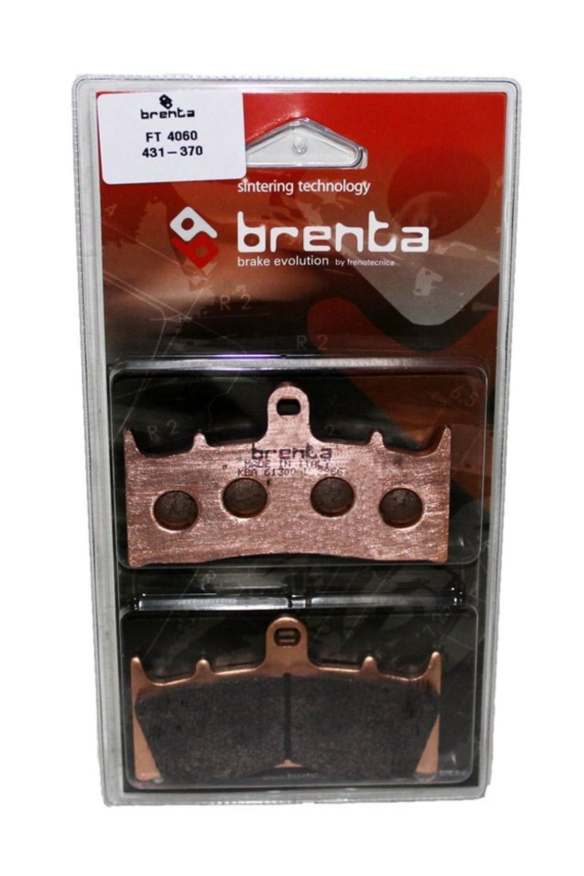 Brenta Kawasaki Zrx 1100 Disk  Sinter Metal Fren Ön Balata (1997-2000)