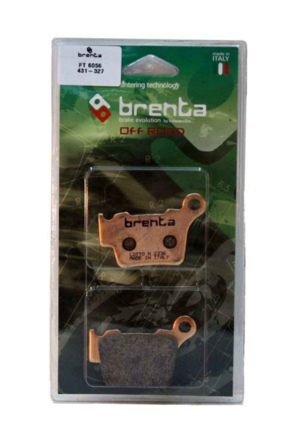 Brenta Ktm Exc-f 250 Disk  Sinter Metal Fren Balata (off-road) Arka (2007-2009)