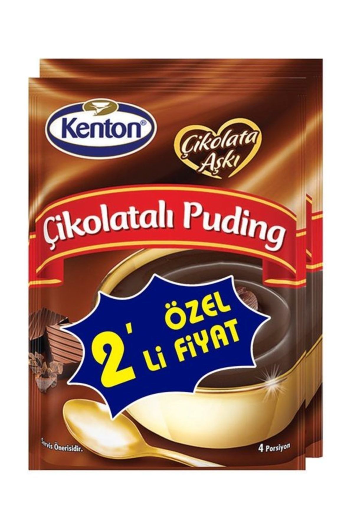 Kenton Puding Çikolata Aşkı Çikolatalı 2'li