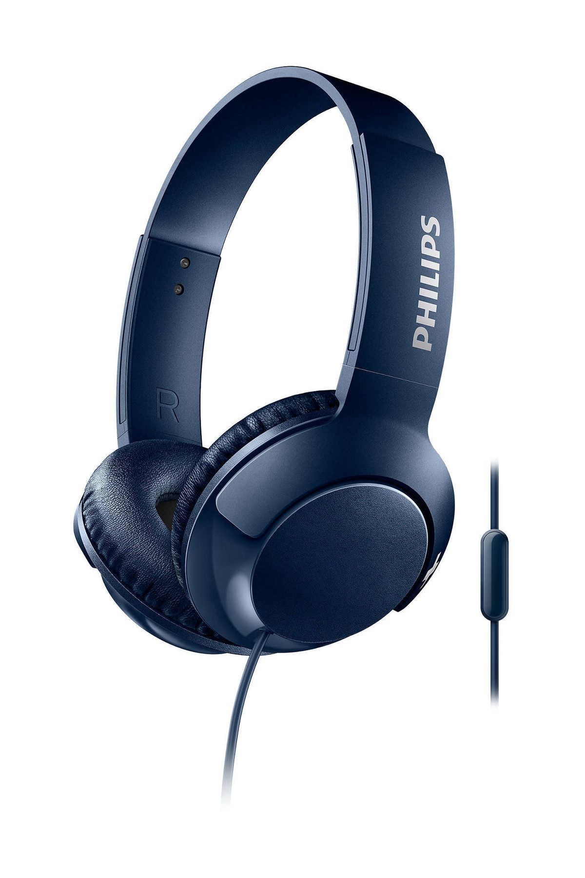 Philips SHL3075BL/00  Bass+ Mikrofonlu Mavi Kulaklık