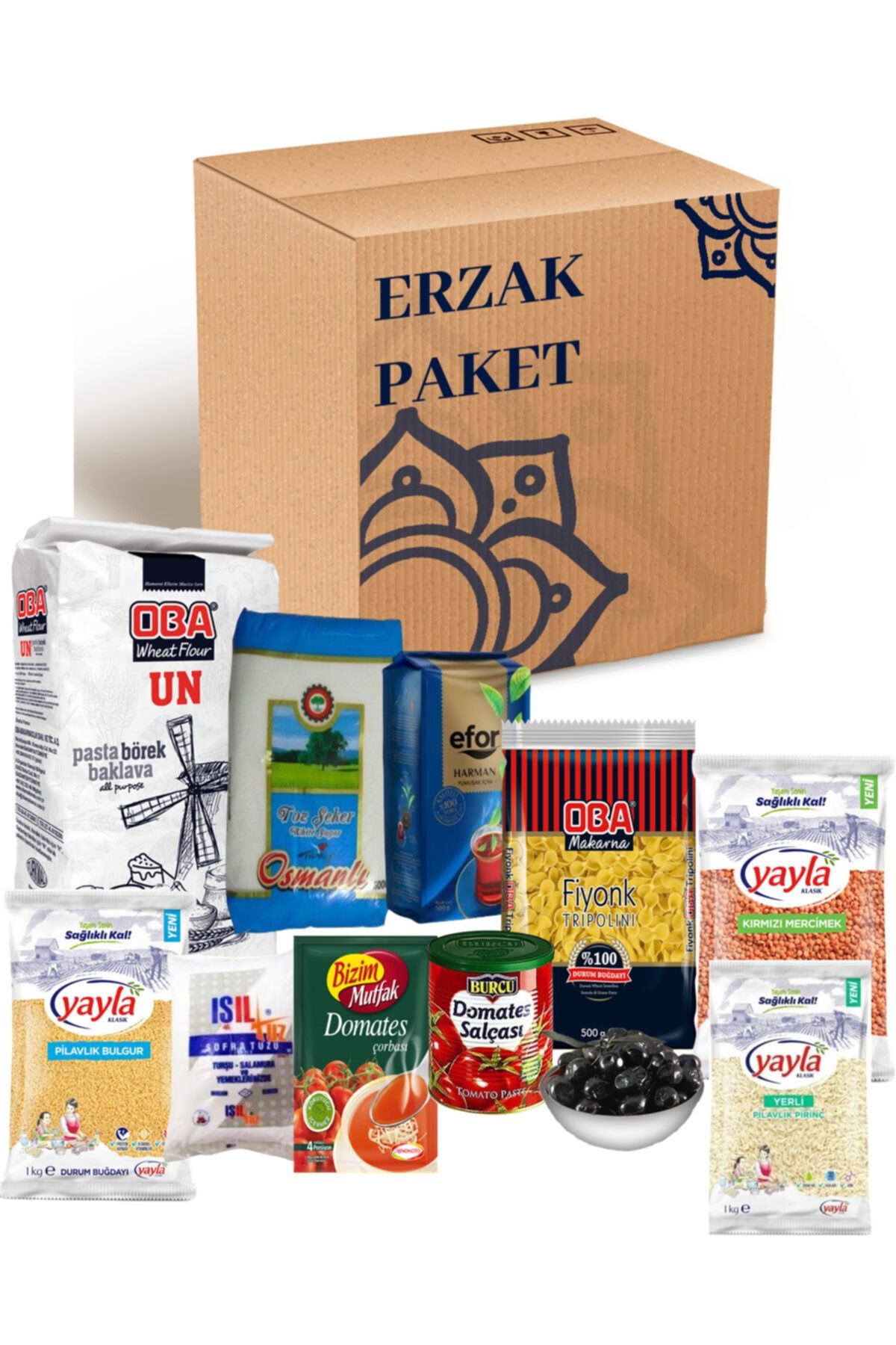 Yayla Mini Gıda Paketi 19 Parça
