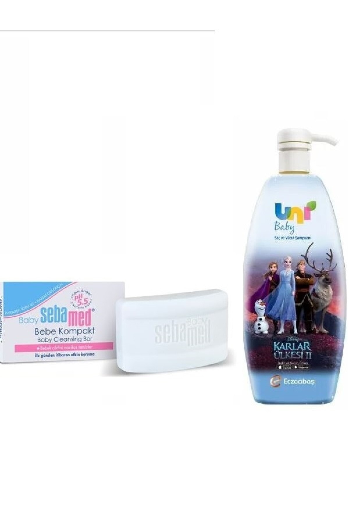 Uni Baby Karlar Ülkesi Saç Ve Vücut Şampuanı 700 Ml+parabensiz Bebe Kompakt