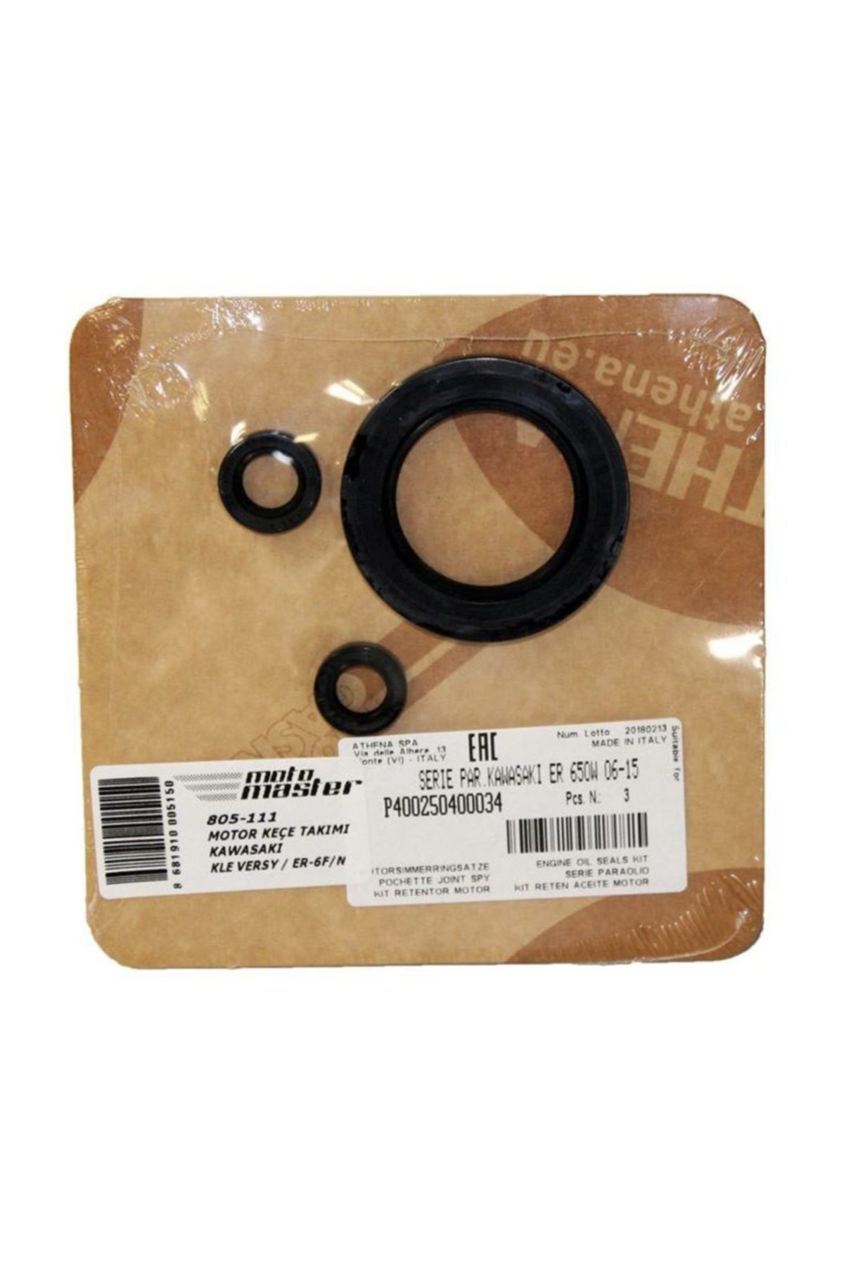 ATHENA Kawasaki Er-6n 650 / Abs Motor Keçe Takımı(2006-2015)