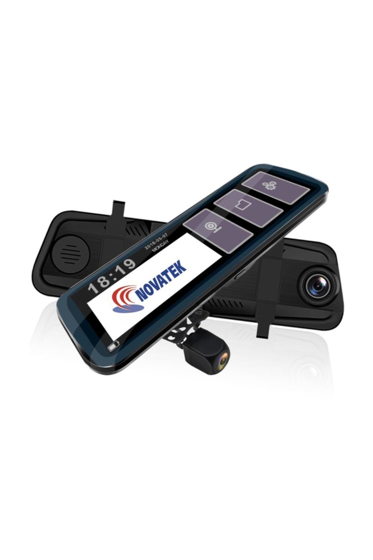 Novatek Nt910 Dokunmatik 10 Inç 128gb Kart Destekli Aynalı Kamera