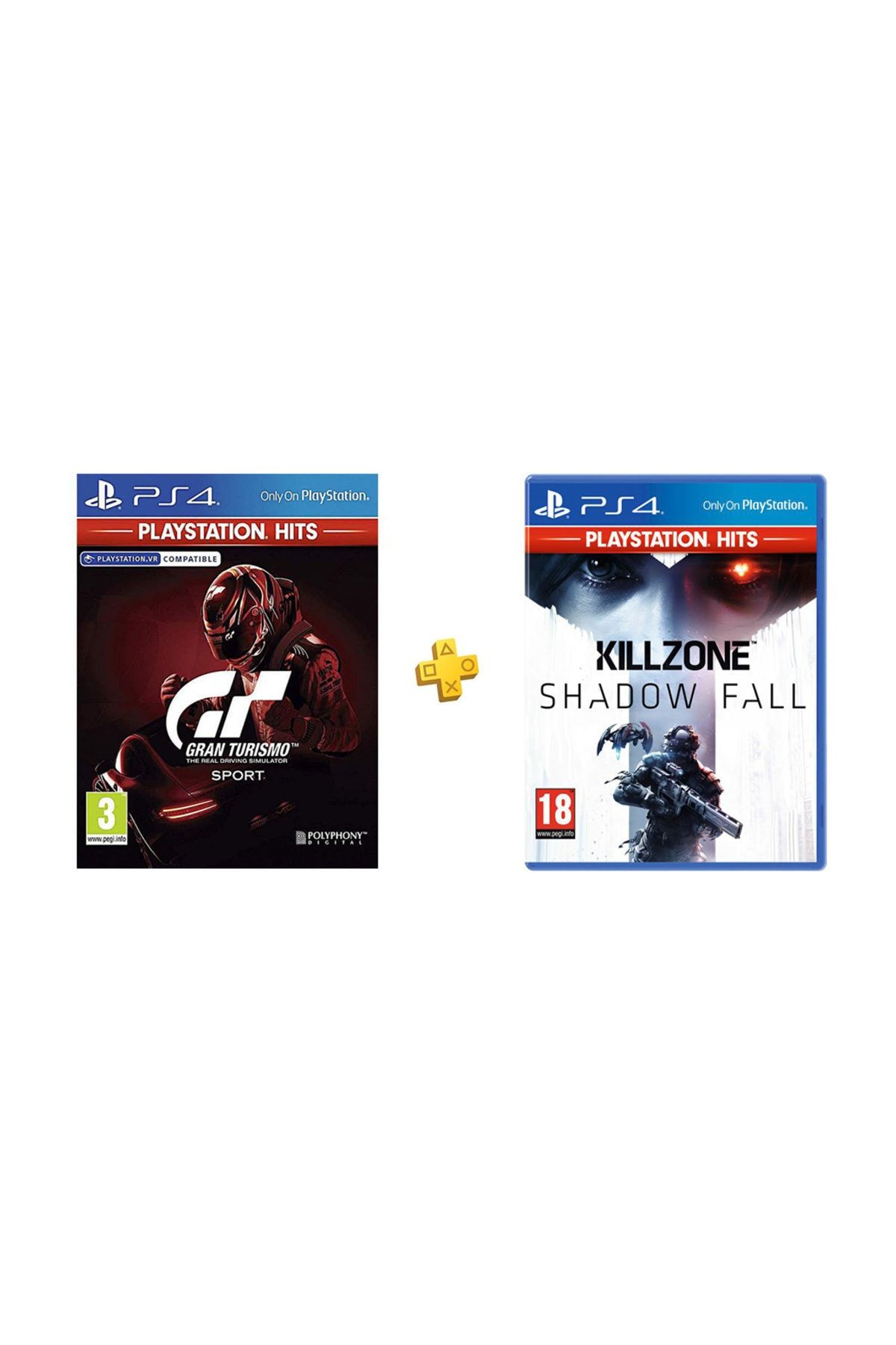 Sony Gran Turismo Sport PS4 + Killzone Shadow Fall Hits PS4 Paketi