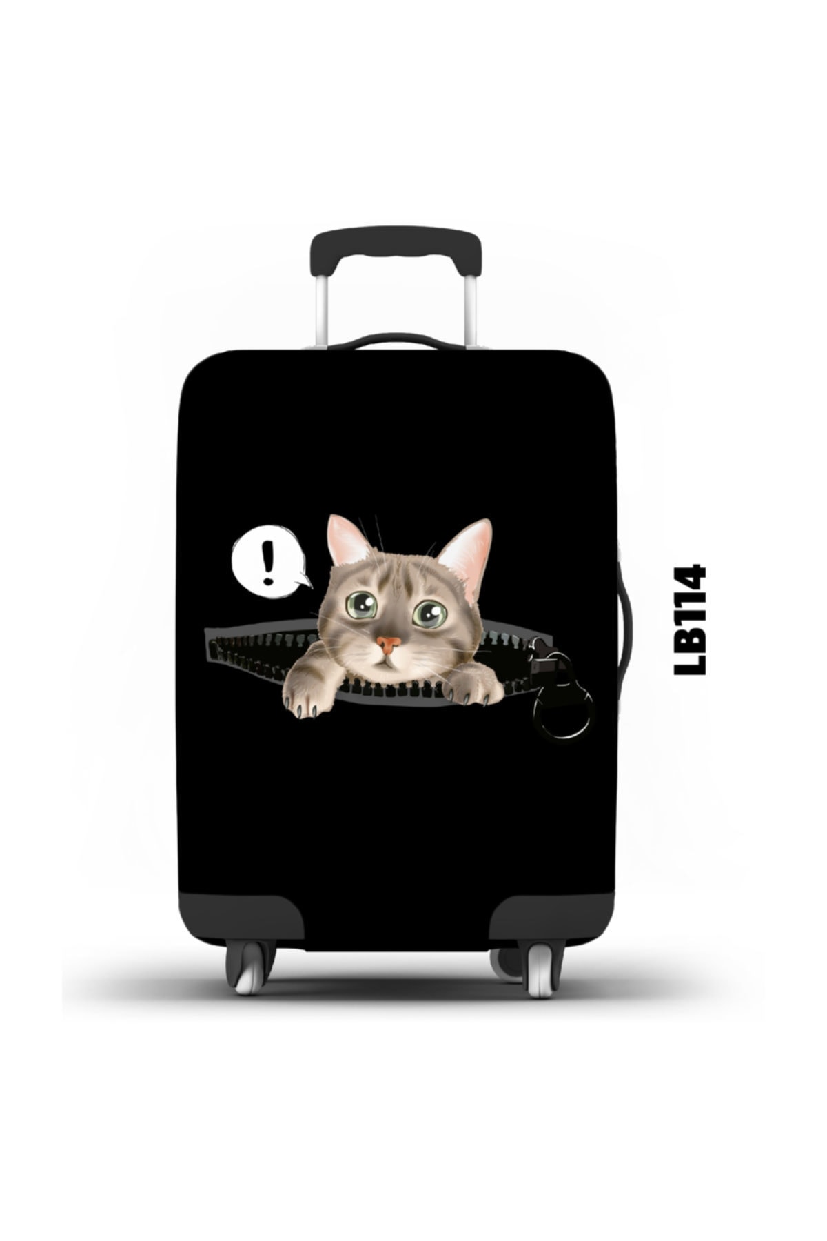 LUGGBAG Desenli Unisex Valiz Kılıfı Lb114