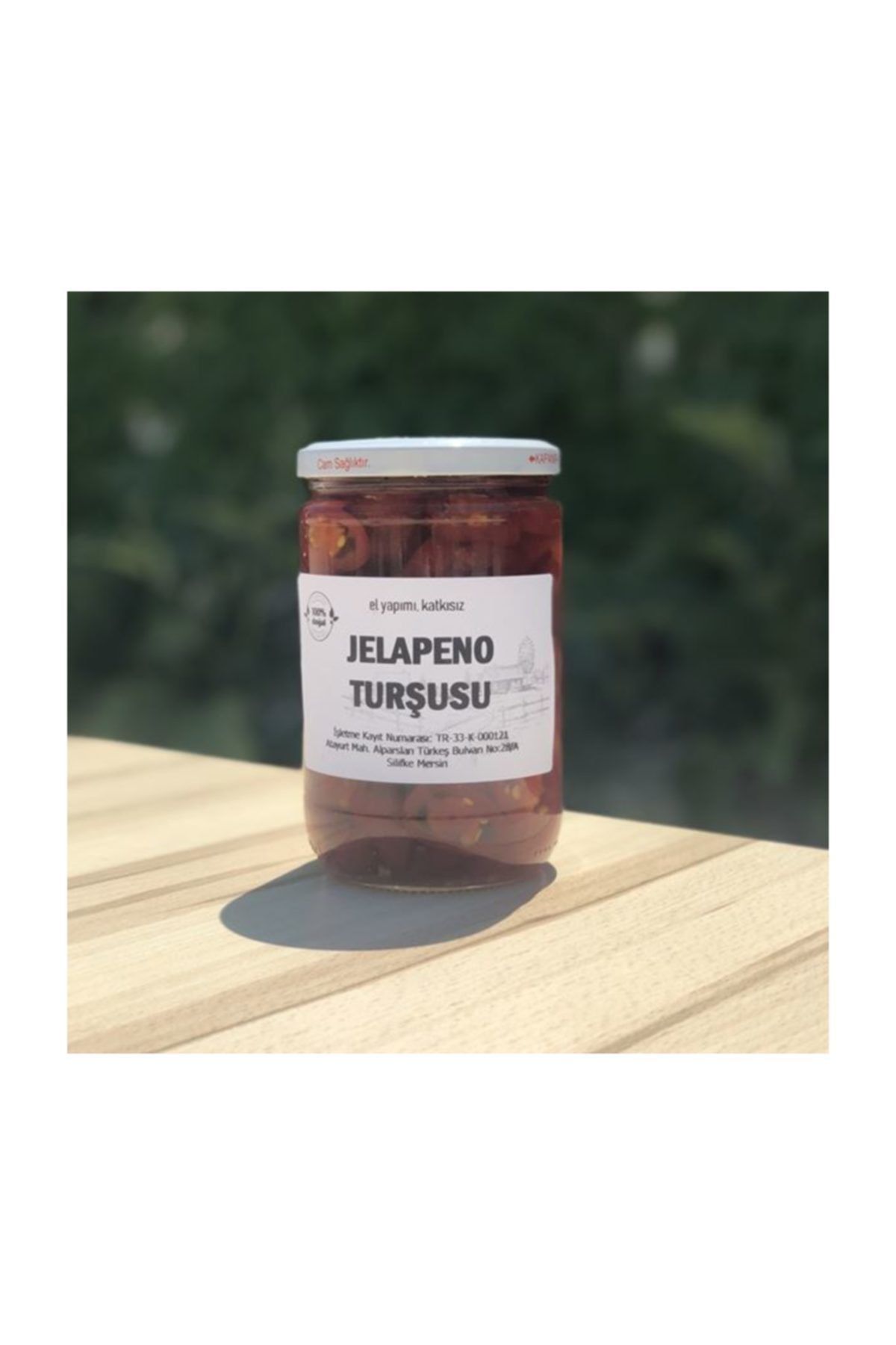 Silifke Sepeti Ev Yapımı Jalepeno Turşusu - 720 gr