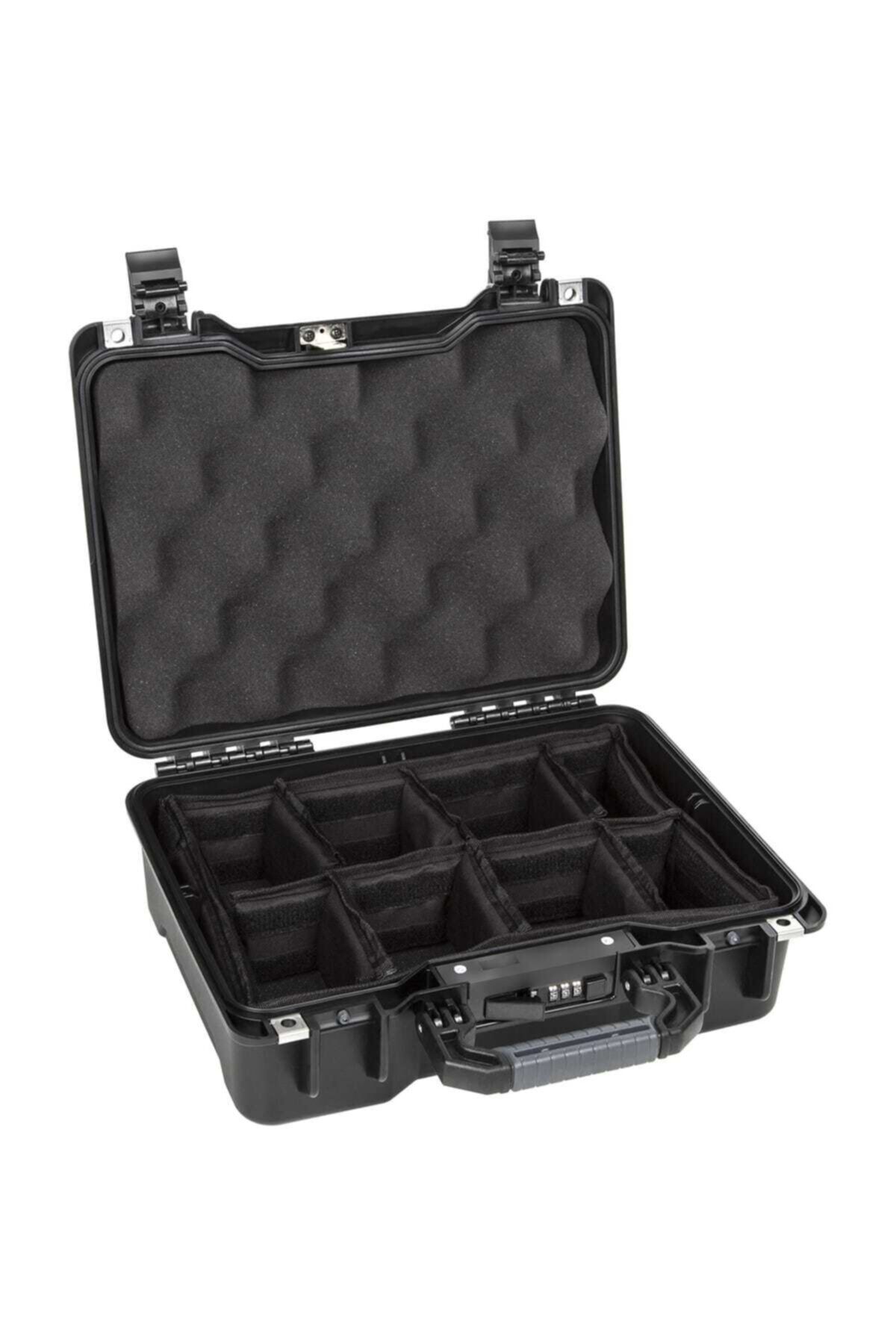 MANO Mtc 200P Siyah - Yumurta Sünger + Bez Bölmeli Tough Case Pro Takım Çantası