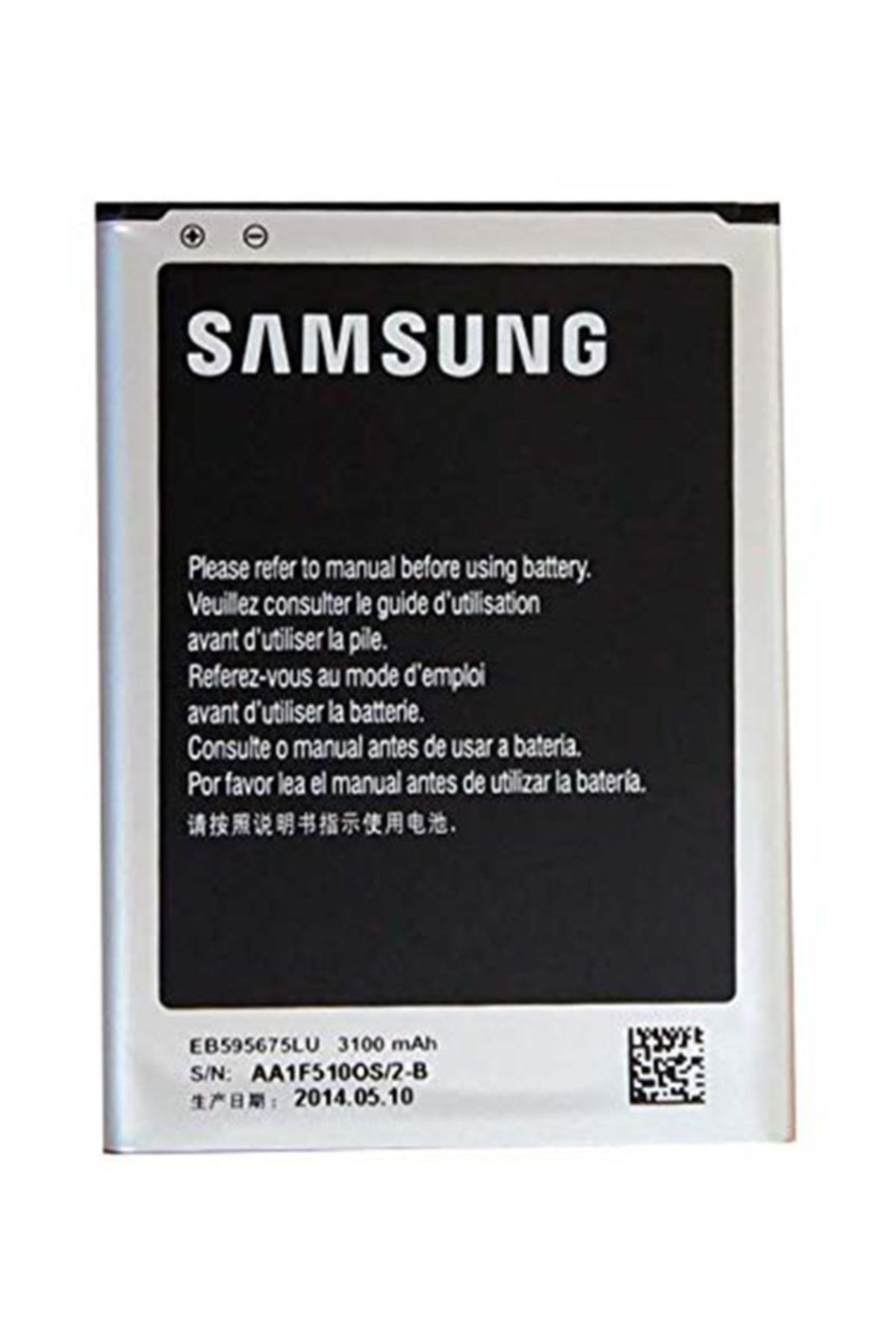 Samsung Galaxy  Note 2 N7100 Batarya Pil A++ Lityum Polimer  Pil