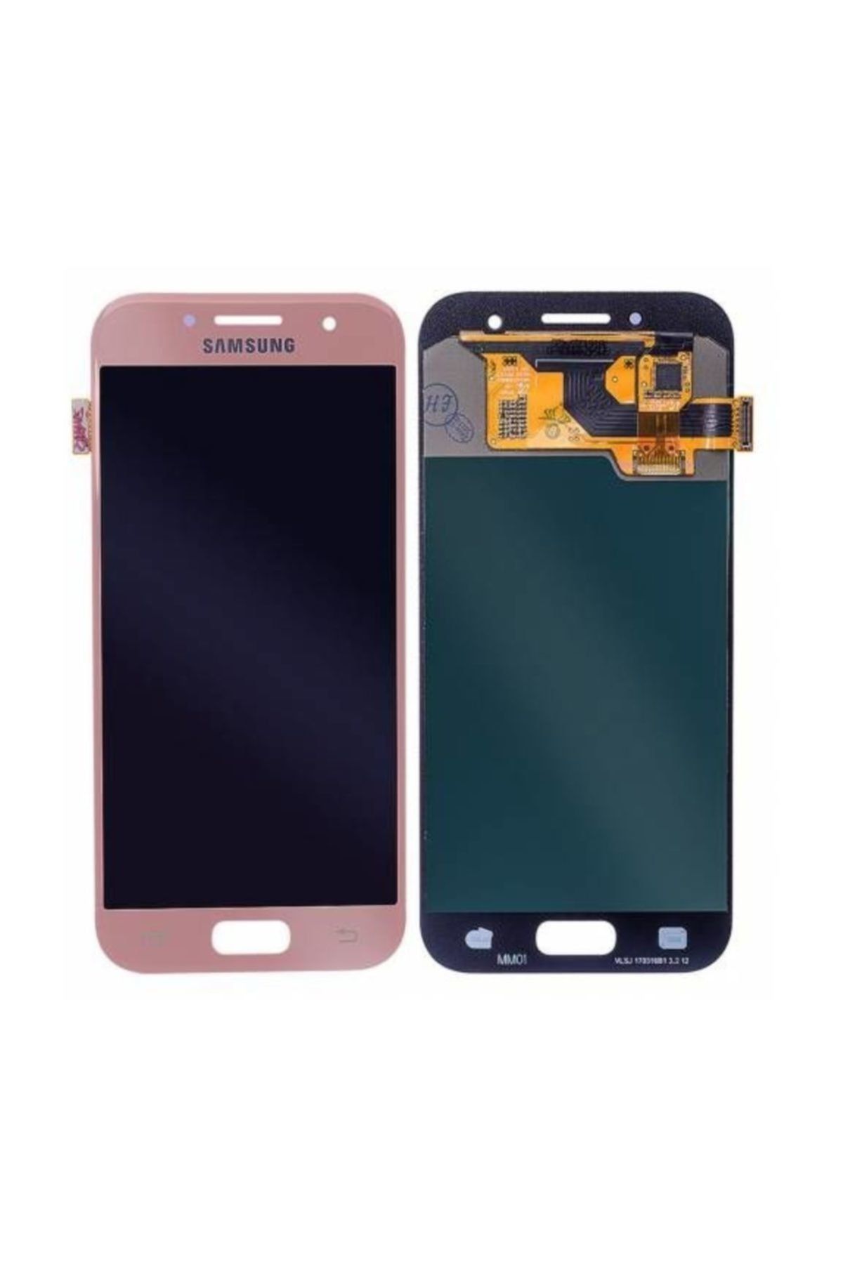 Samsung Galaxy A5 2017 Lcd Ekran Dokunmatik Oled Pembe