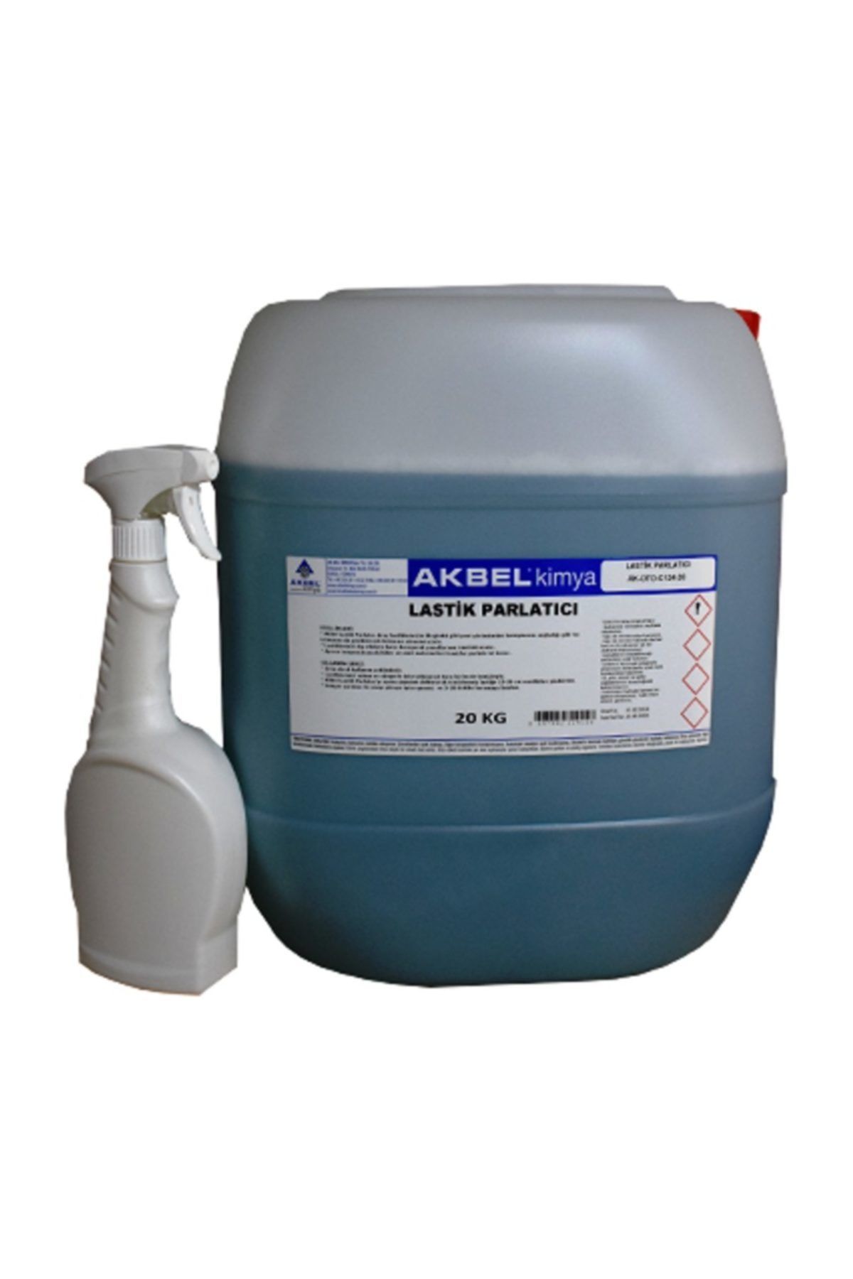 akbel Lastik Parlatıcı 20 Kg + Uygulama Spreyi