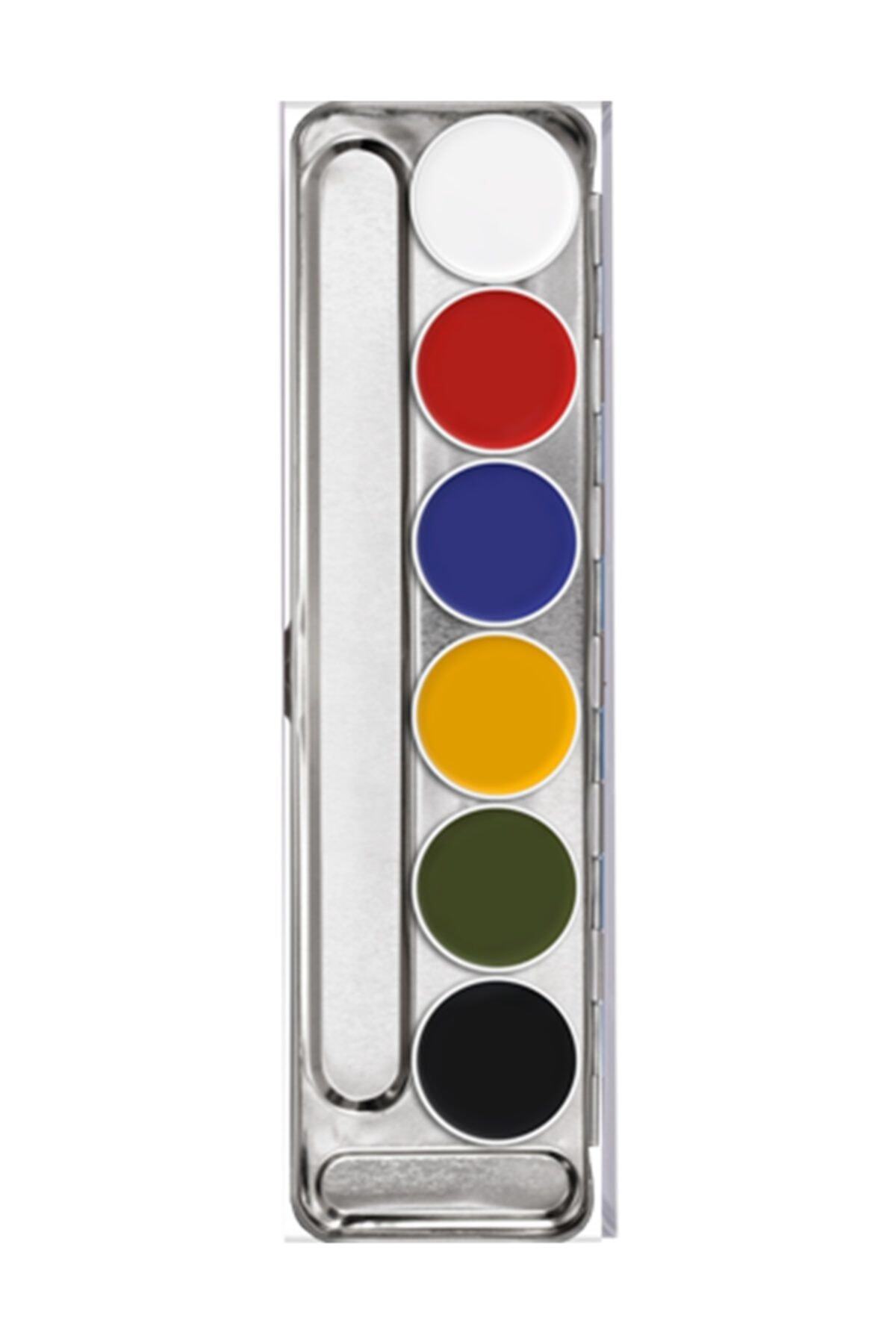 Kryolan Supracolor® Paleti 6 Renk 01007 A