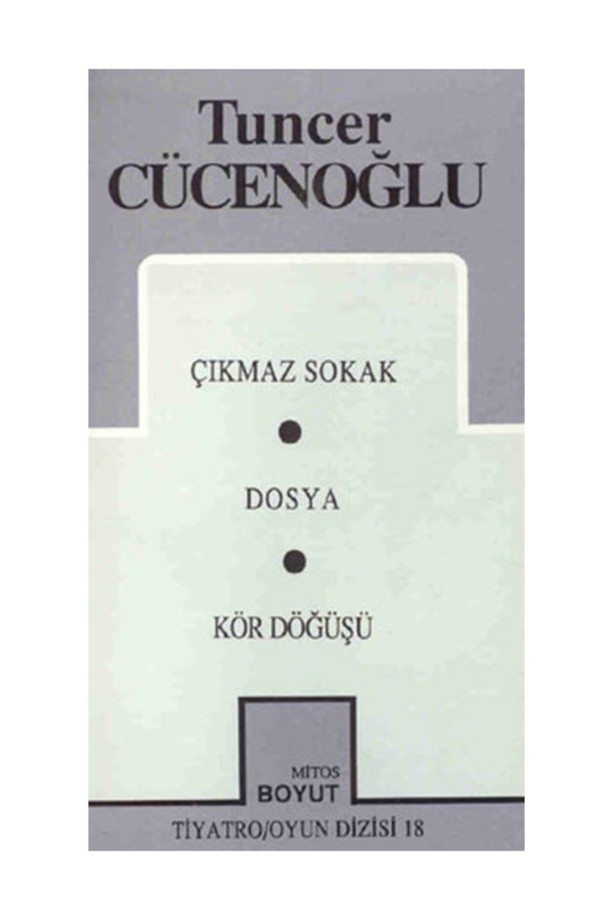 Mitos Boyut Yayınları Poetika