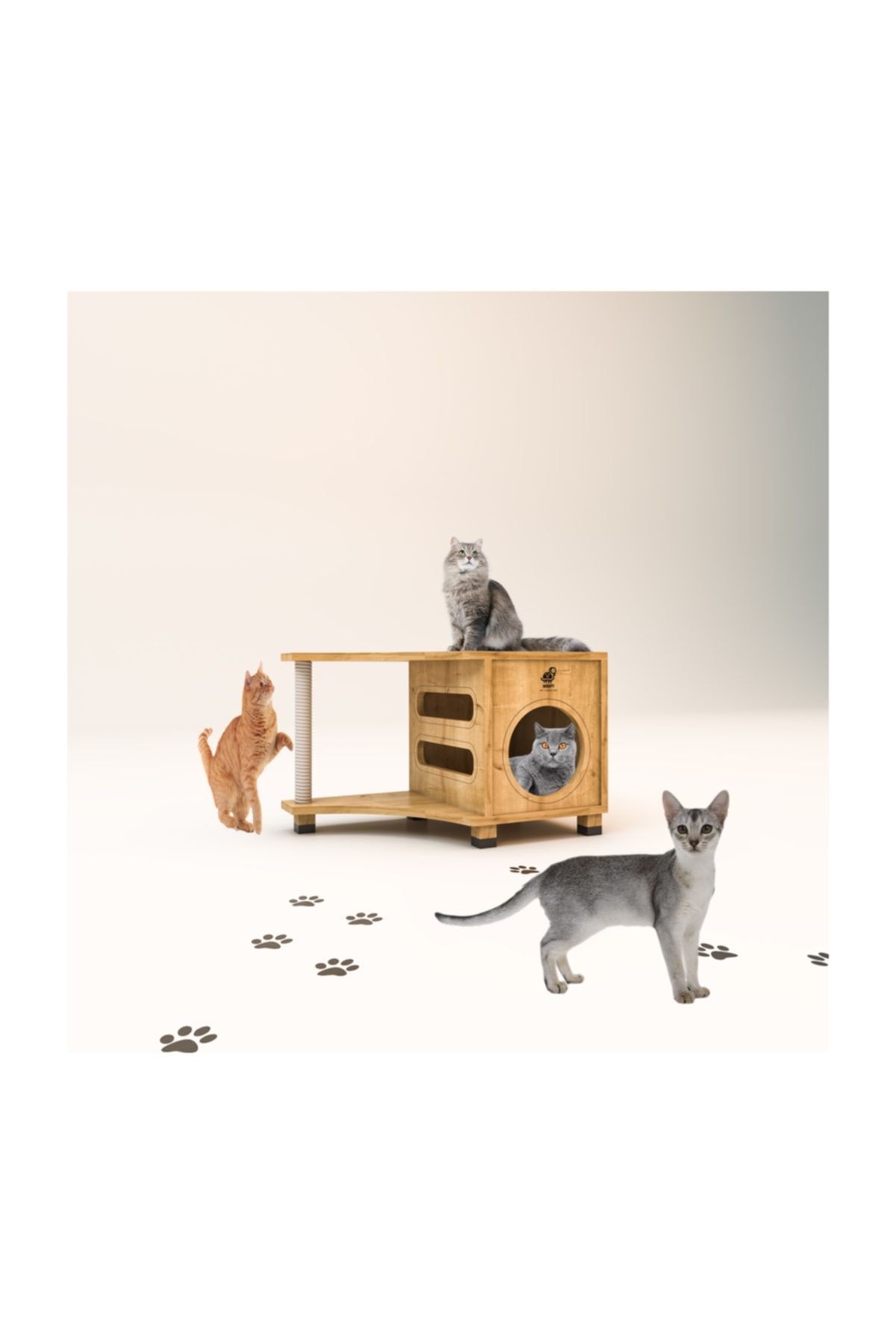 Woofy Catsy Kedi Evi 10a