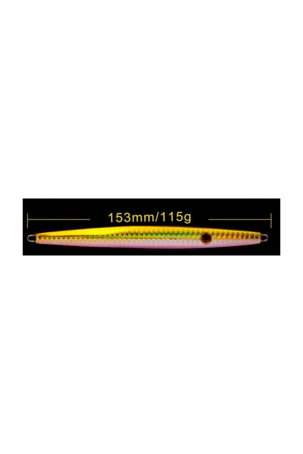 Profisher Metal Kurşun Balık Sert Yapay Yem Gold 115 gr 15,3 cm