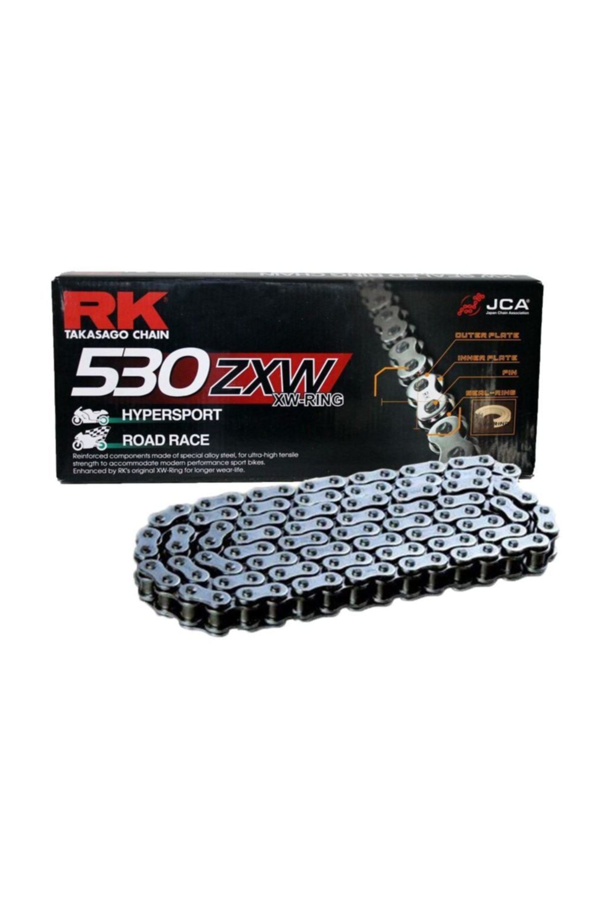 RK Honda Cb 900 F Hornet  Xw-ring Zincir 530 Zxw 120l(2002-2006)