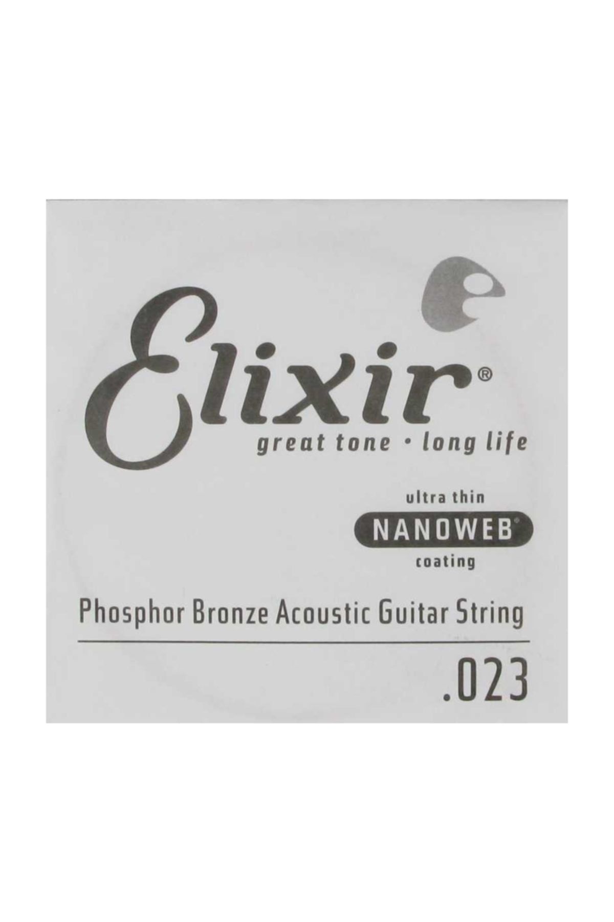 Elixir 14123 Nanoweb Phosphor Bronze Tek Akustik Gitar Teli (23)