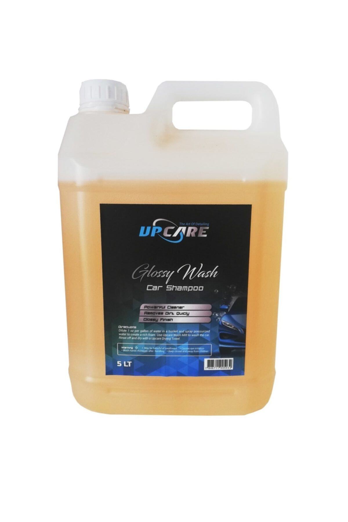 Upcare Glossy Wash Car Shampoo - Ekstra Parlak Araç Şampuanı 5lt