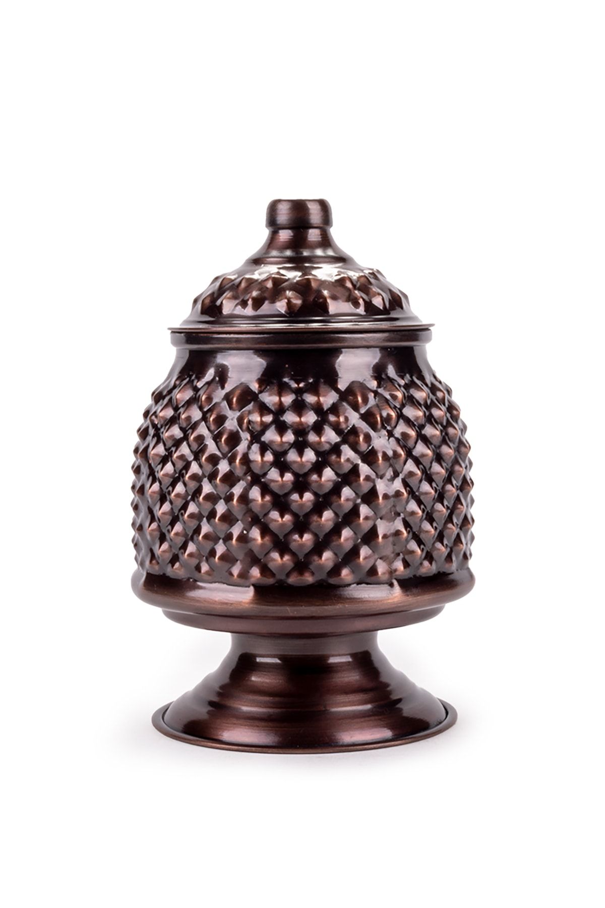Handygoo Bronz Piramitli Bakır Şekerlik