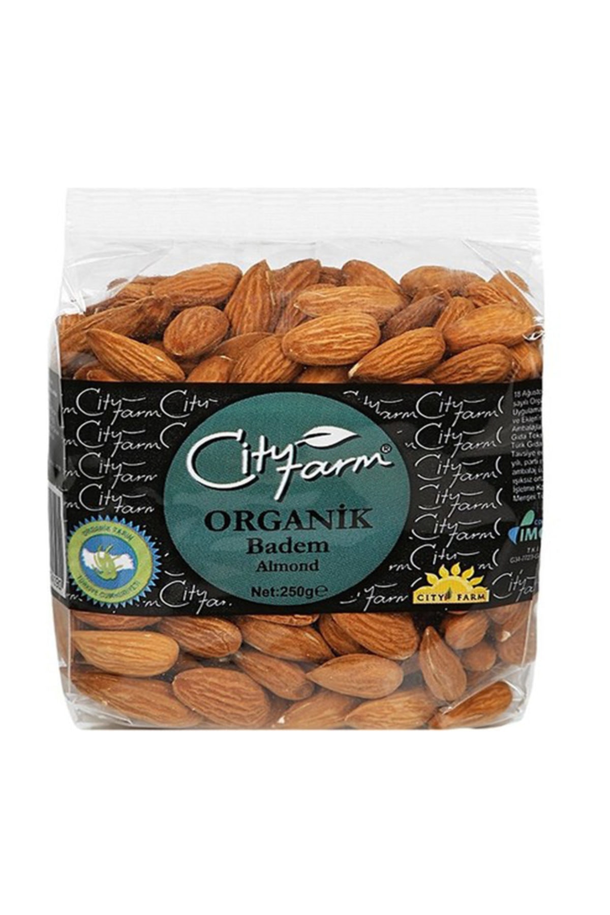 City Farm Organik Badem Almond 250 gr