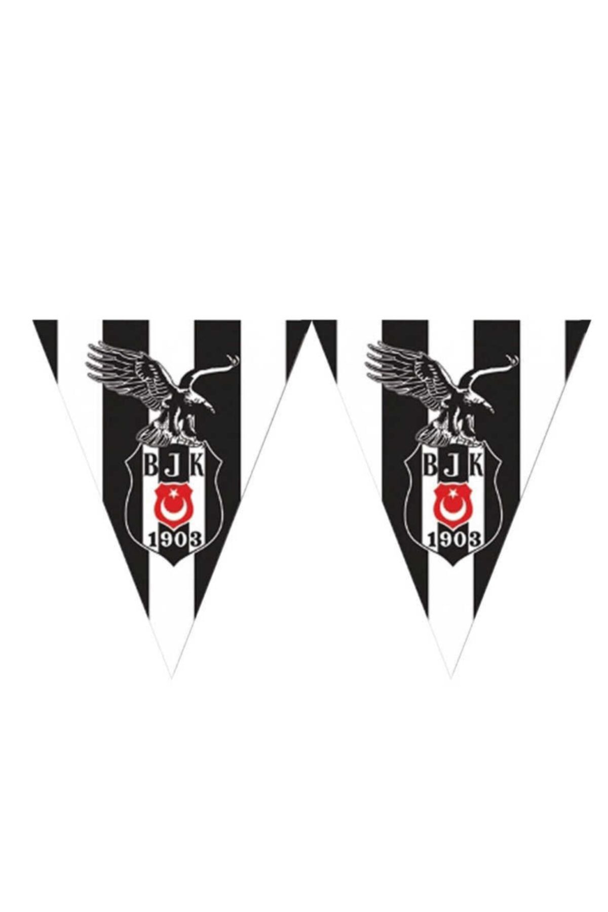 Parti Station Beşiktaş Lisanslı Üçgen Bayrak Flama