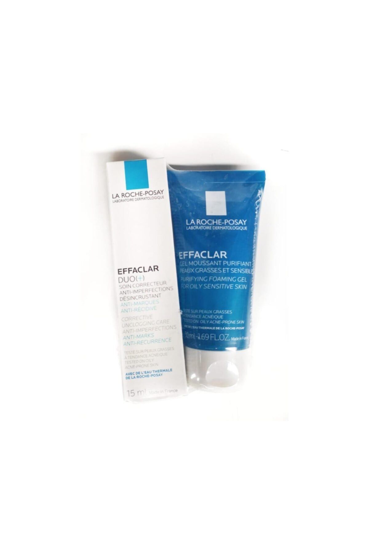 La Roche Posay Effaclar Duo 15ml ve  Effaclar Gel 50ml Set