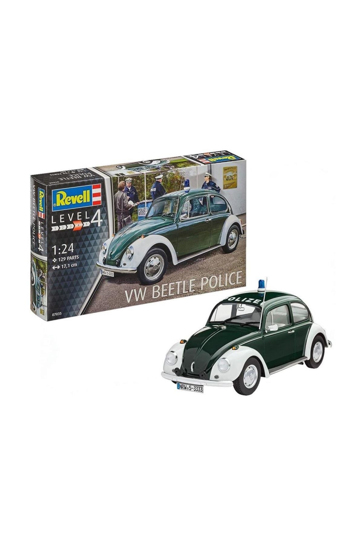 REVELL Volkswagen Beetle Police-7035