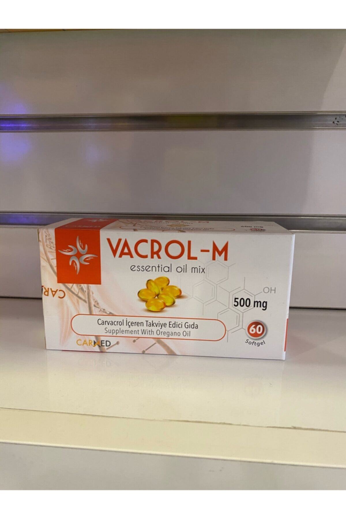 Vacrol M 500 Mg 60 Softjel / Karvakrol Içeren Takviye Edici Gıda