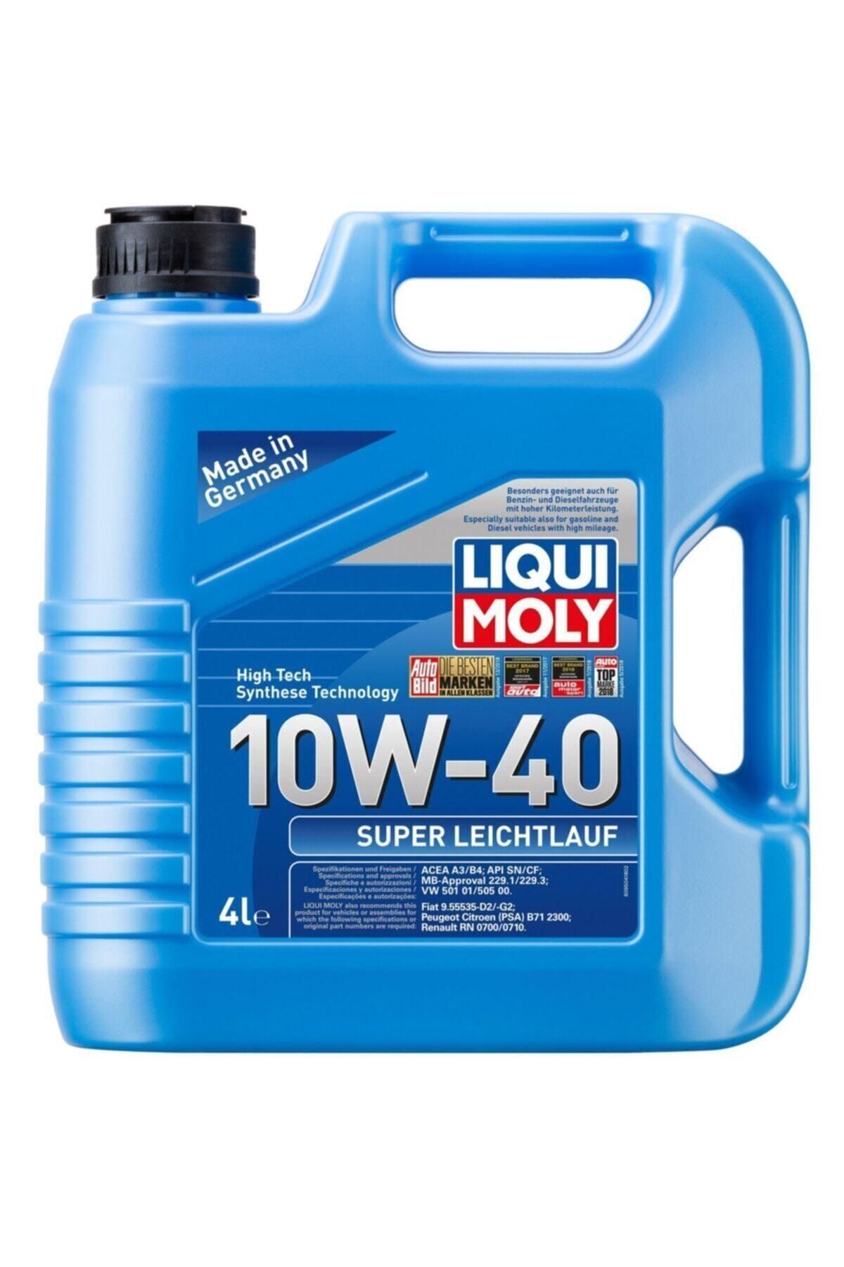 Liqui Moly 10w-40 Super Leıchtlauf Motor Yağı 4 Lt
