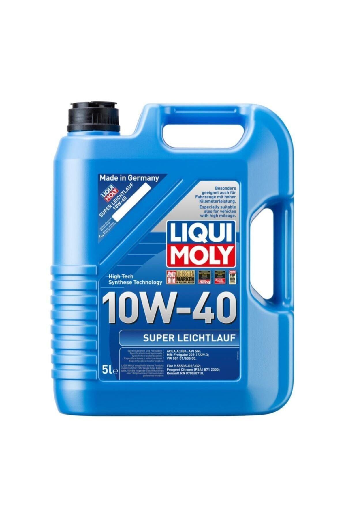 Liqui Moly 10w40 Motor Yağı Sentetik Super Leıchtlauf 5 L 9505