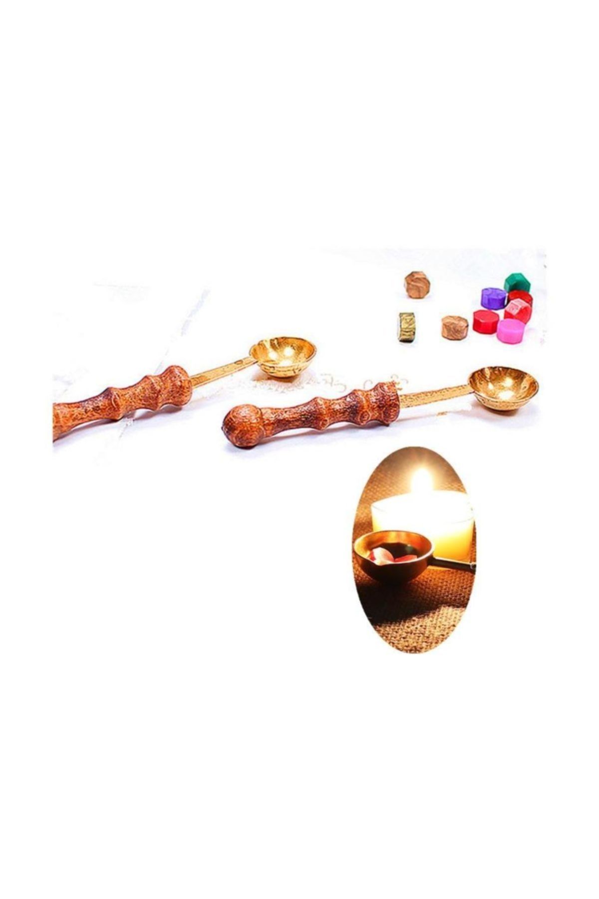 Magi Legend Retro Mektup Mühürü Damga Z Harfi + 30 Adet Mühür Mumu + Eritme Kaşığı