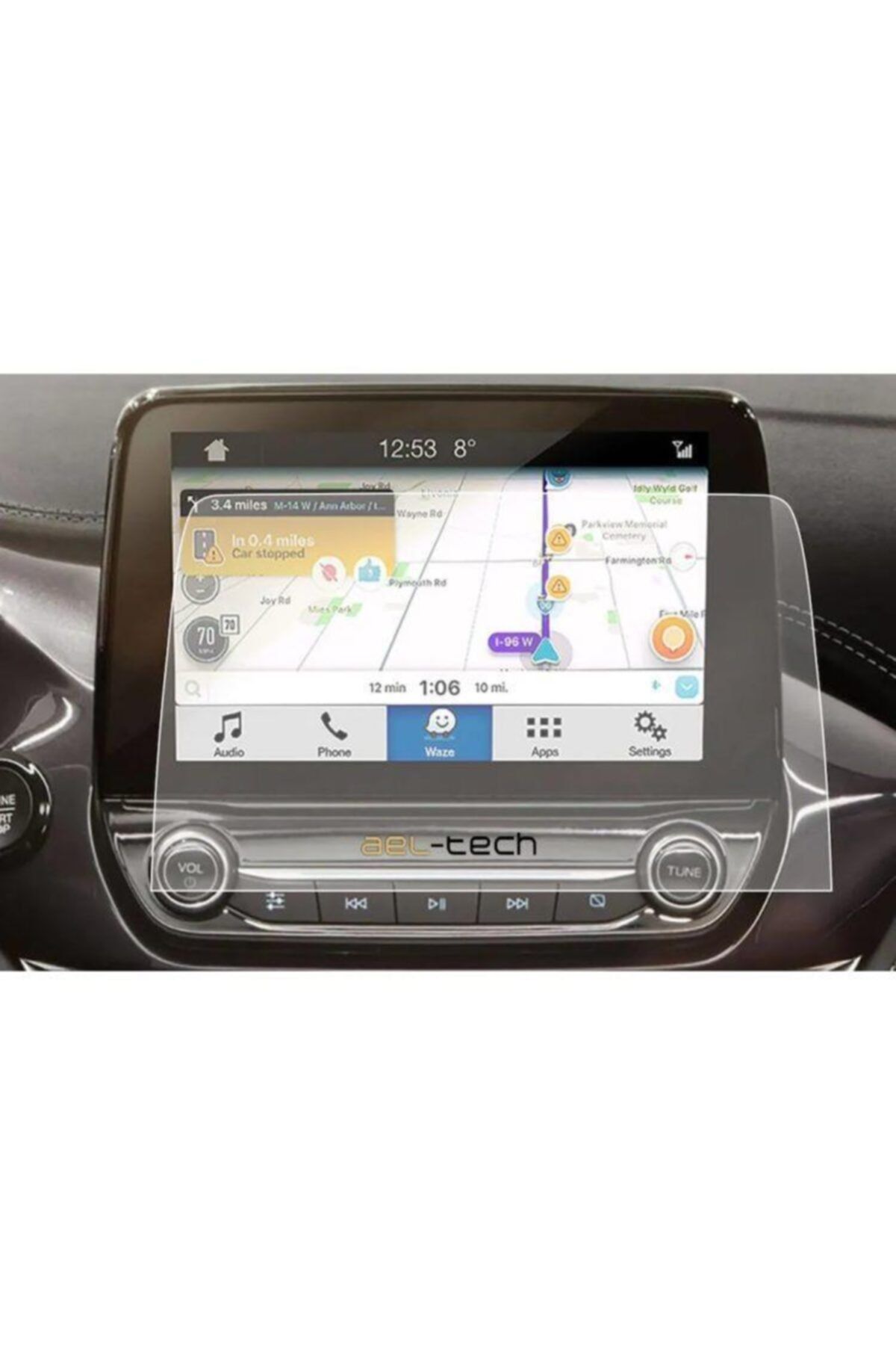 OLED GARAJ Ford Eco Sport 8 Inç Navigasyon Nano Ekran Koruyucu