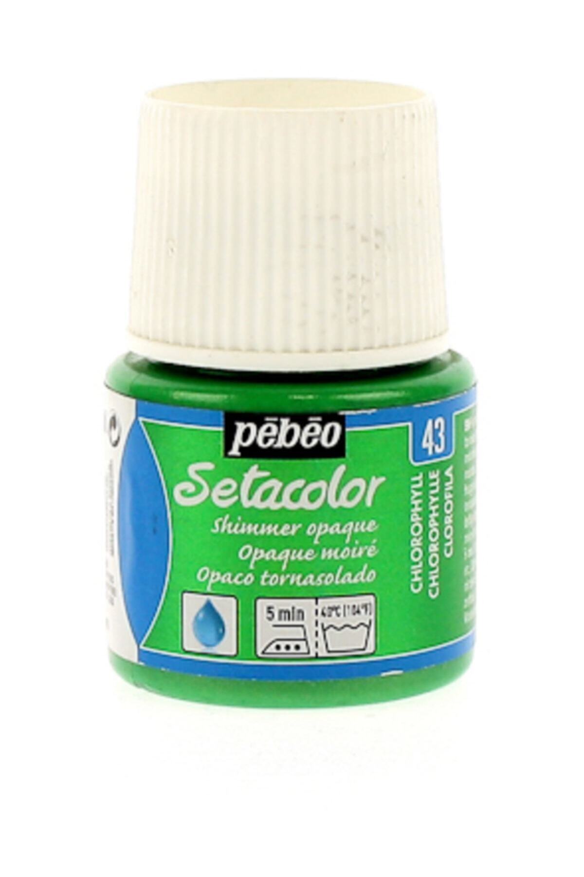 Pebeo Setacolor Nacre (metalik) Kumaş Boyası 45 ml 43 Peridot