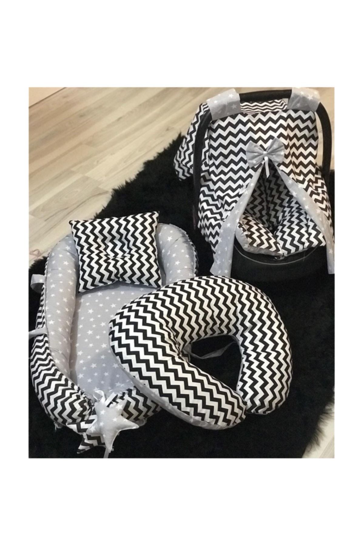 Keep Armor Babynest Bebek Beşiği Emzirme Yastığı Puset Örtüsü Minderi 1114