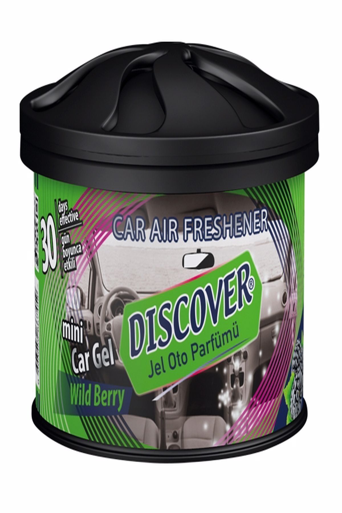 KUGULET Araç Içi Oto Kokusu Jel Oto Parfümü Wild Berry 70 Gr