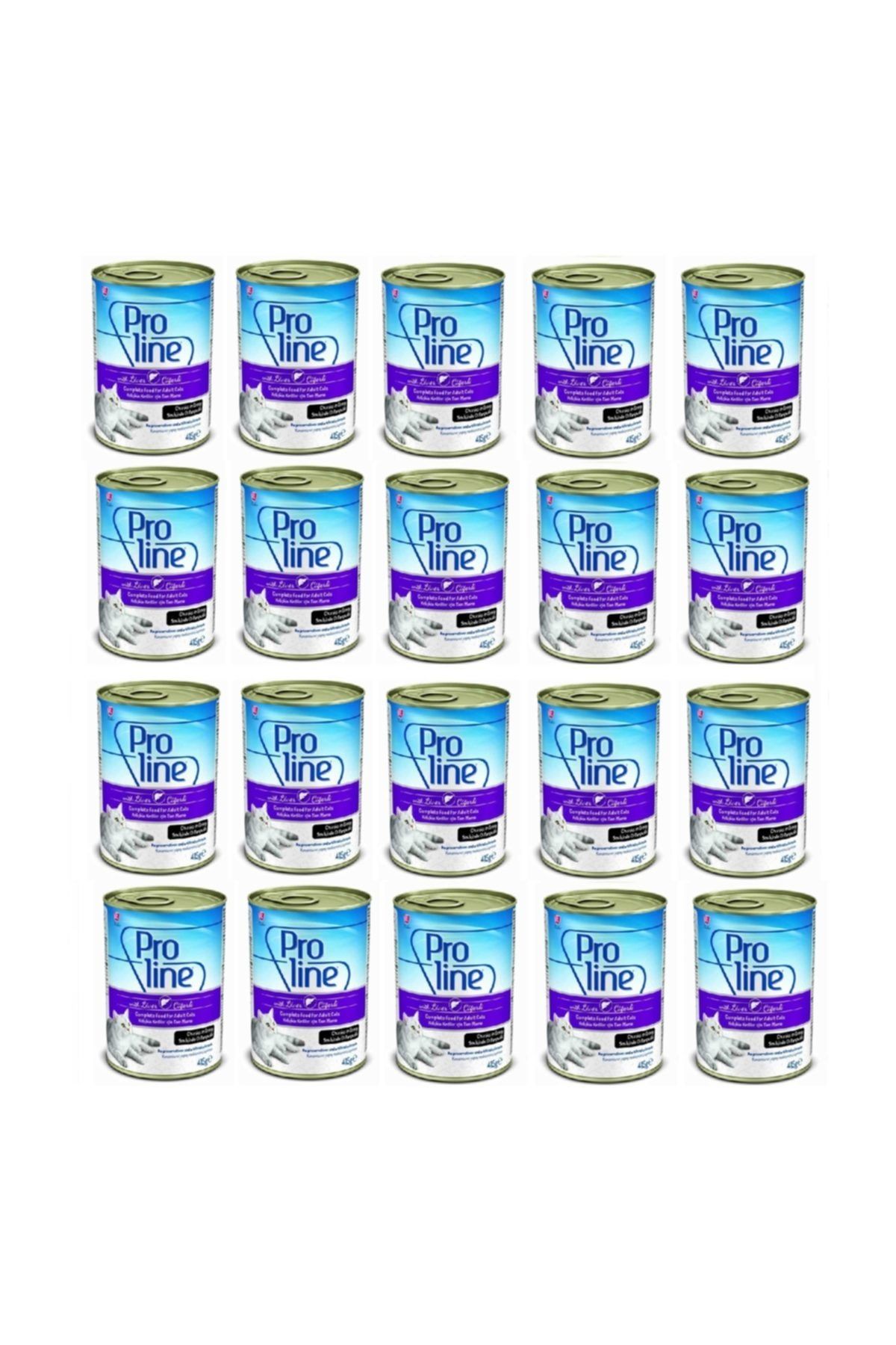 Pro Line Ciğerli Kedi Konservesi 415 gr x 20 Adet