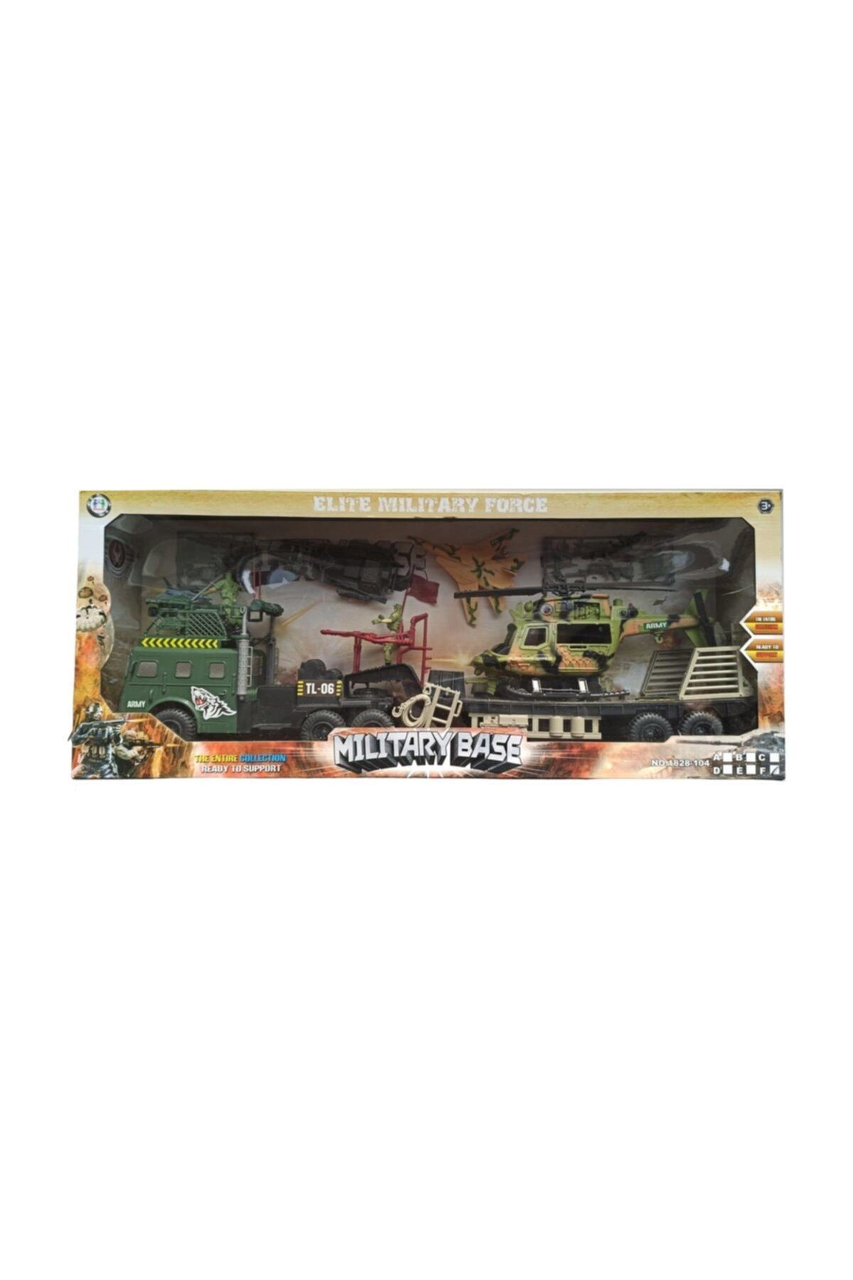 Mega Oyuncak Asker Set Helikopter Ve Tır