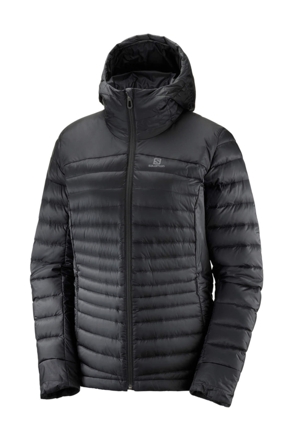 Salomon Haloes Down Hoodie Kadın Outdoor Mont Lacivert