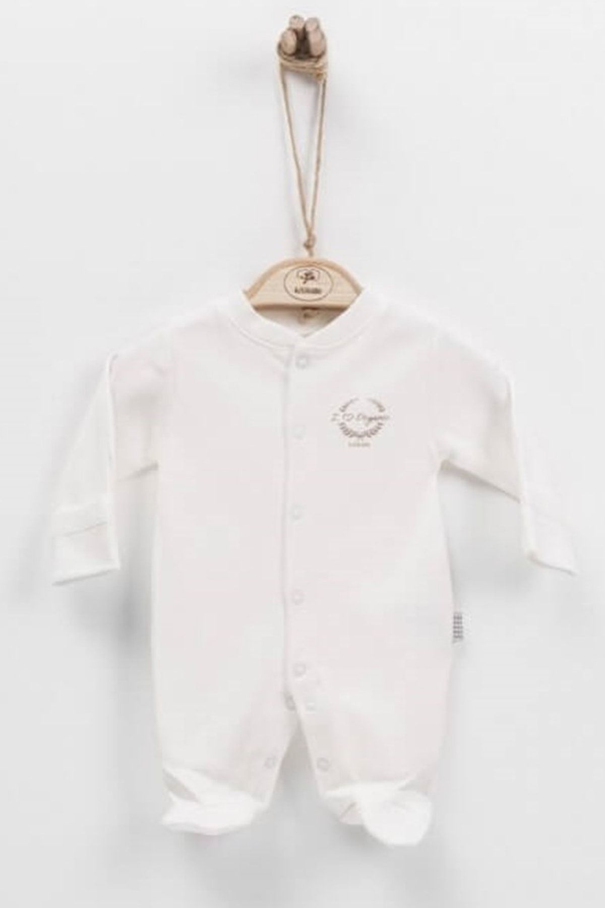 kitikate s78432 organic premature bebek tulumu ekru yenidogan 48 cm fiyati yorumlari trendyol