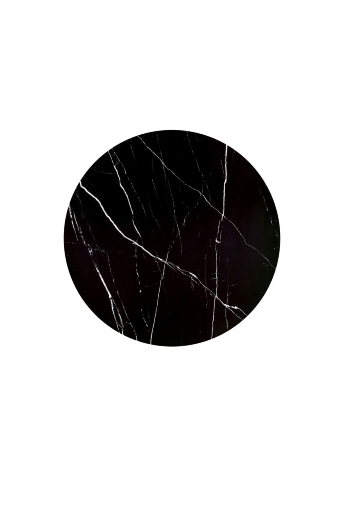 MAKSA Cammie 100cm Alexandrette Black Parlak Paslanmaz Konsol