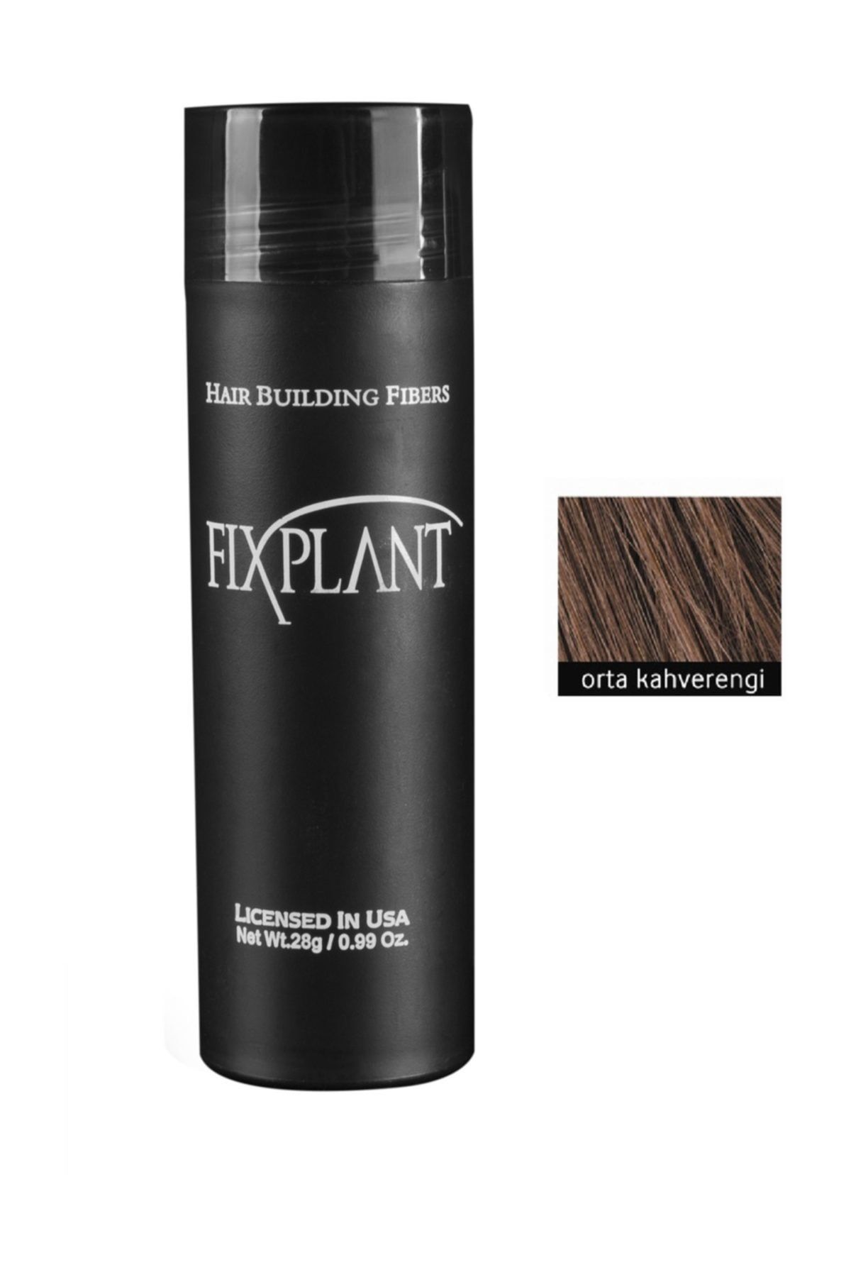 FIXPLANT Fixplant Saç Tozu Topik 28 Gr. - Orta Kahve